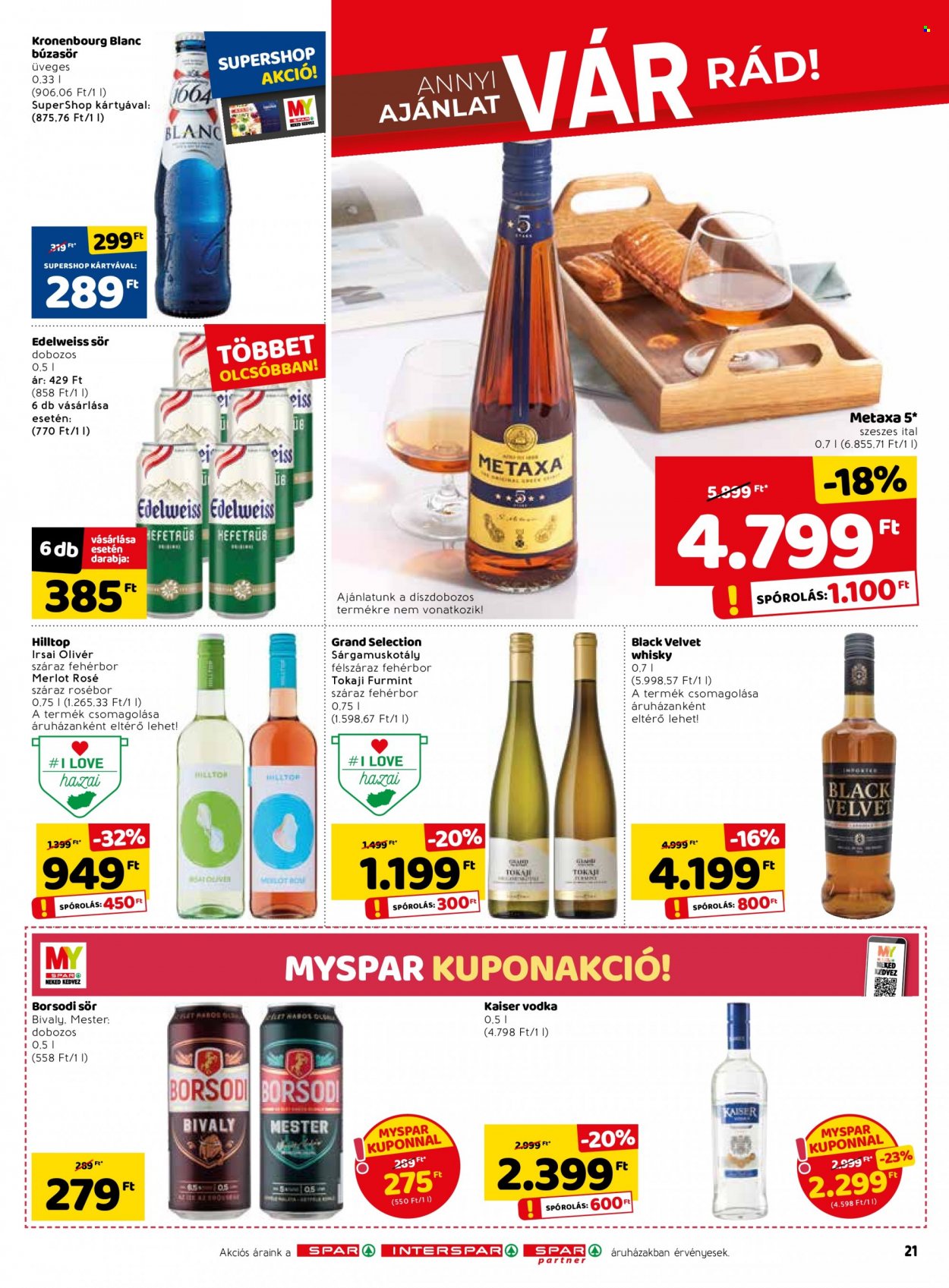 SPAR akciós újságok - 2022.02.24 - 2022.03.02. Oldal 27