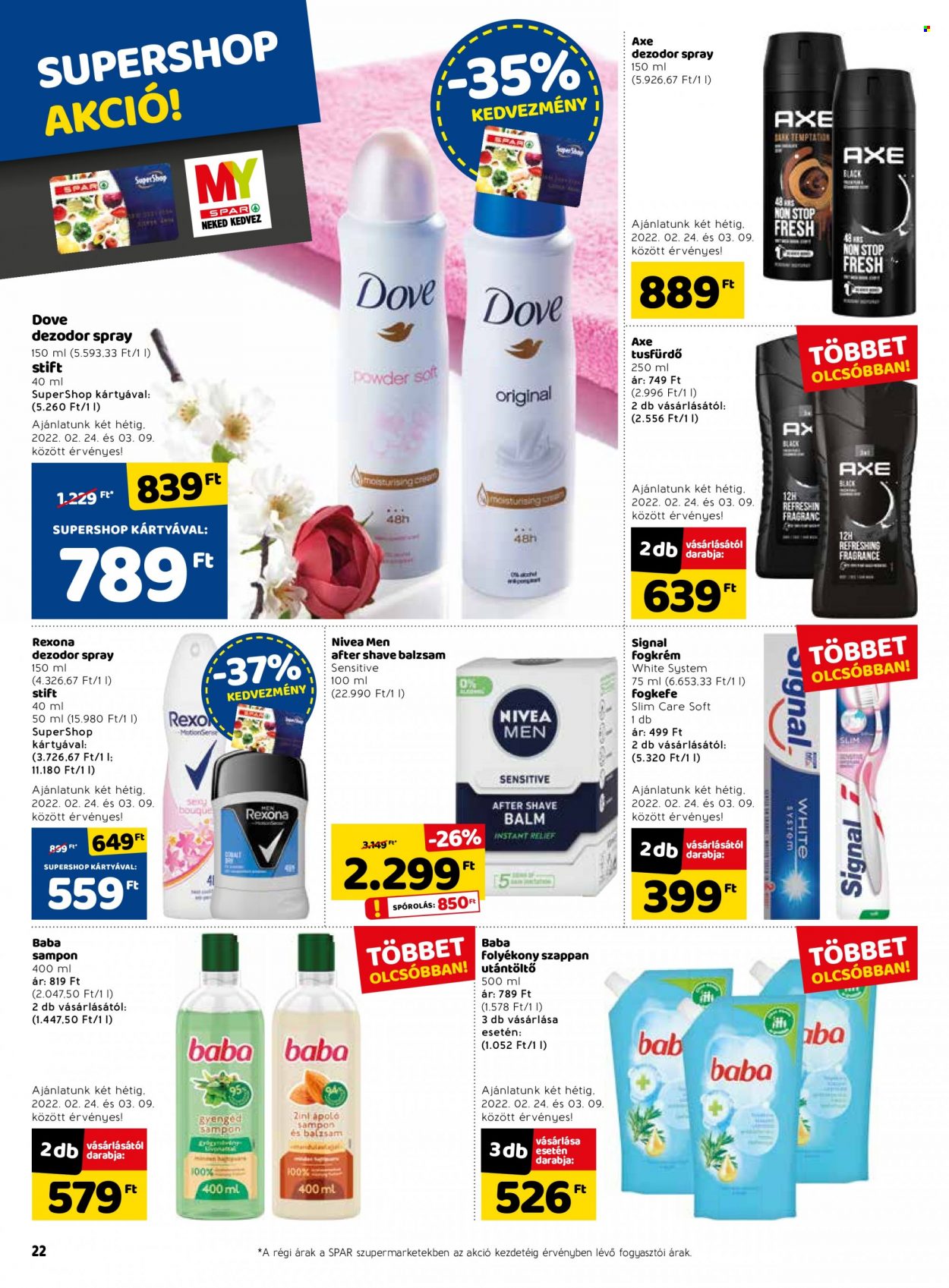 SPAR akciós újságok - 2022.02.24 - 2022.03.02. Oldal 28