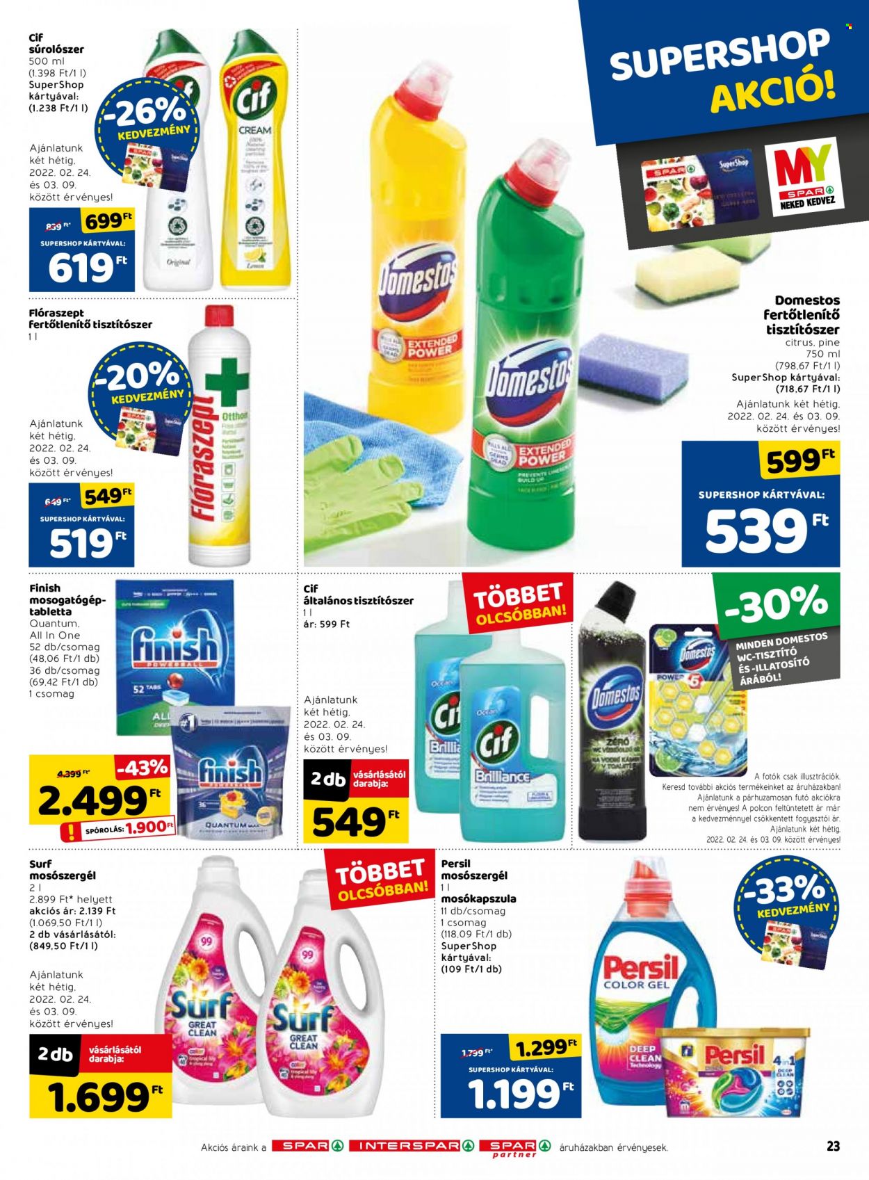 SPAR akciós újságok - 2022.02.24 - 2022.03.02. Oldal 29