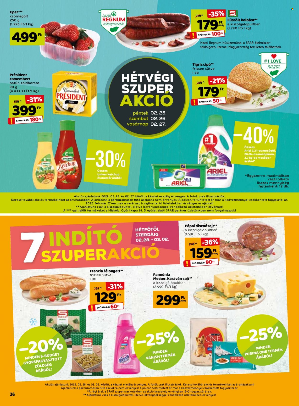 SPAR akciós újságok - 2022.02.24 - 2022.03.02. Oldal 32