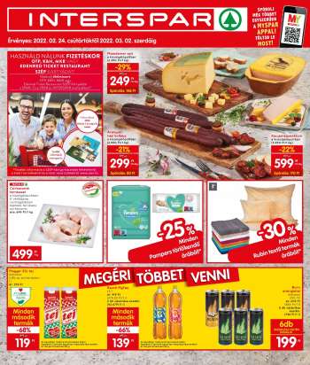 Újság INTERSPAR - 2022.02.24 - 2022.03.02.