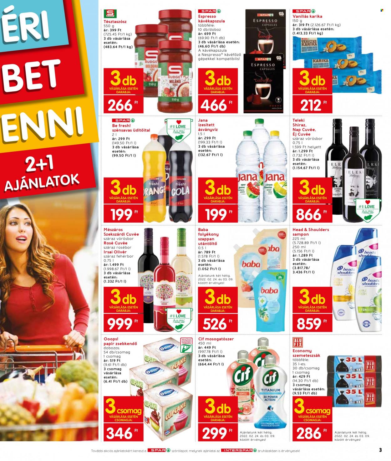 INTERSPAR akciós újságok - 2022.02.24 - 2022.03.02. Oldal 3