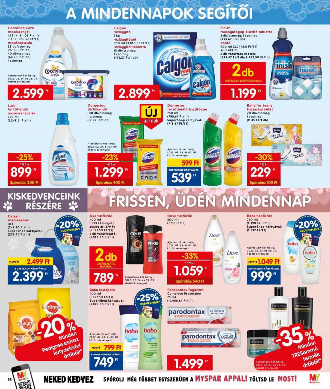 INTERSPAR akciós újságok - 2022.02.24 - 2022.03.02. Oldal 22