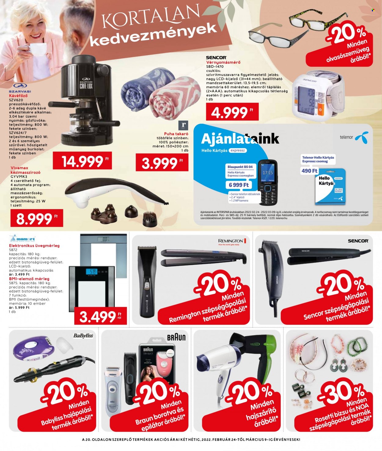 INTERSPAR akciós újságok - 2022.02.24 - 2022.03.02. Oldal 28