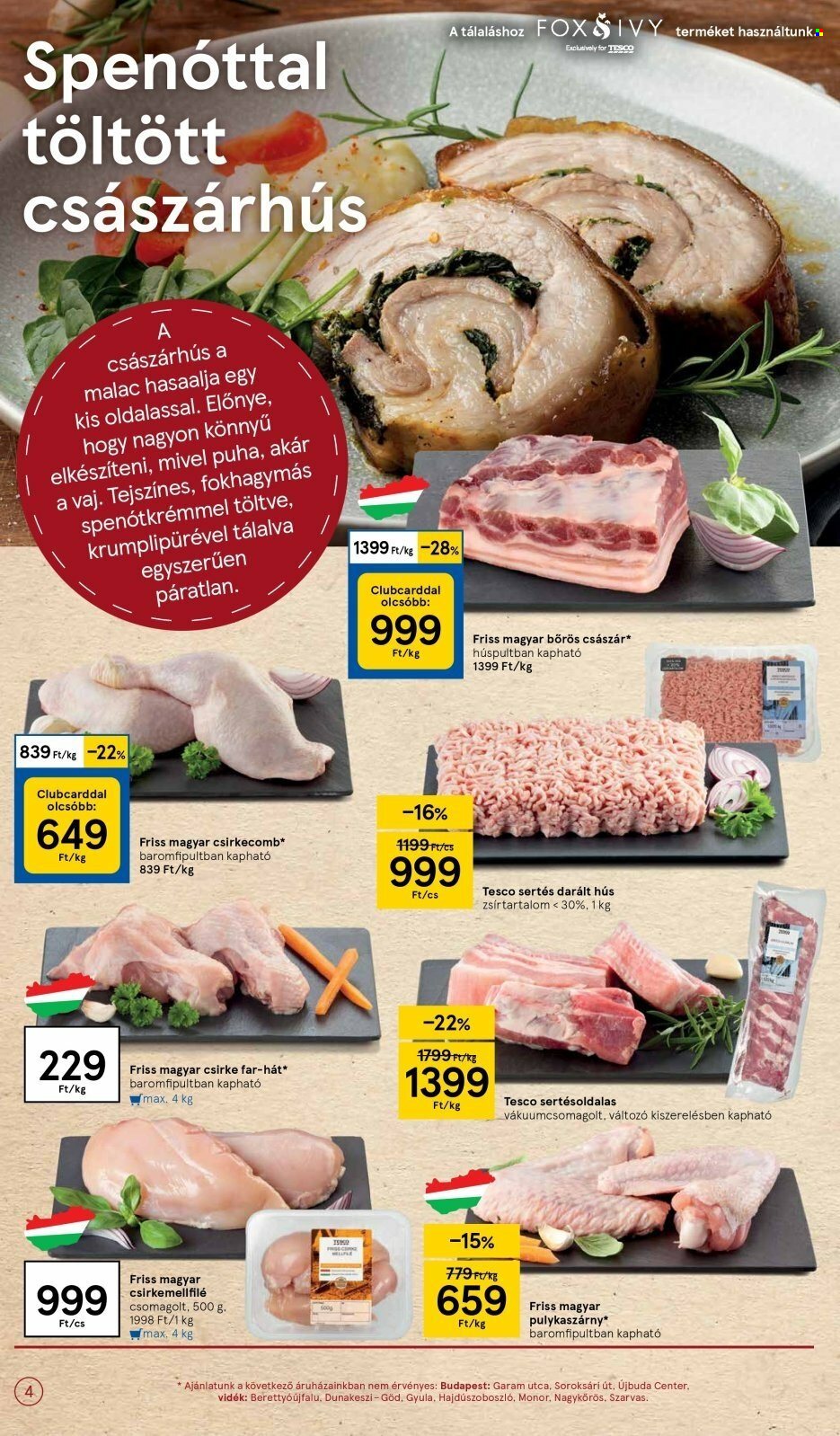 TESCO akciós újságok - 2022.02.24 - 2022.03.02. Oldal 4