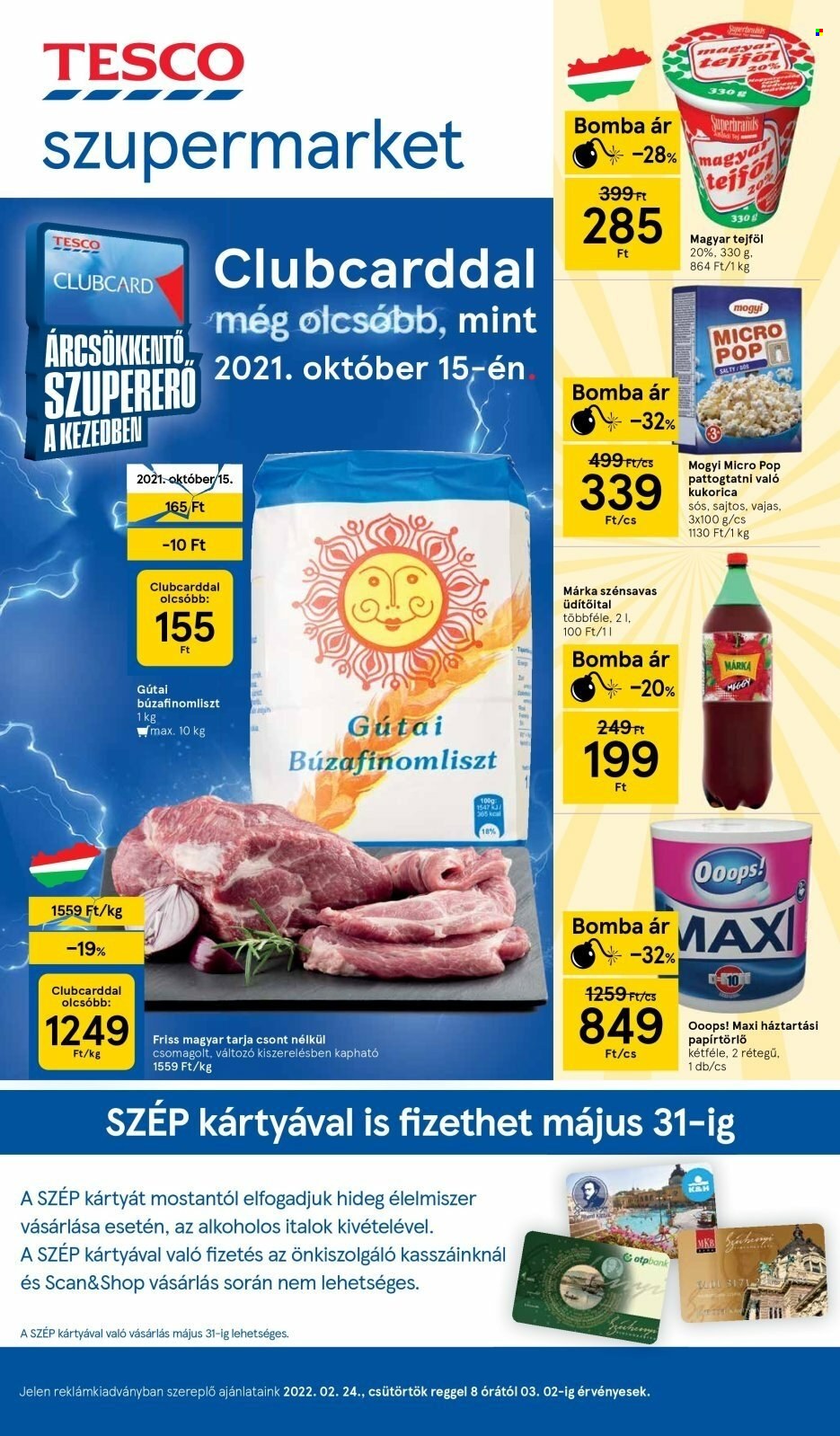 TESCO akciós újságok - 2022.02.24 - 2022.03.02. Oldal 1