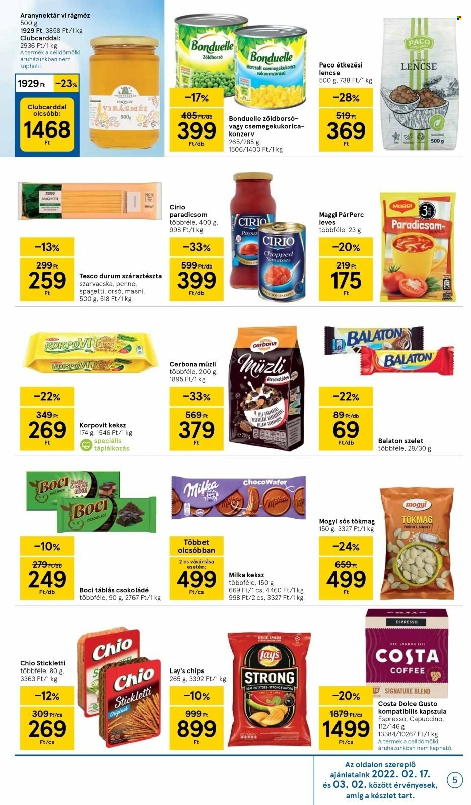 TESCO akciós újságok - 2022.02.24 - 2022.03.02. Oldal 5