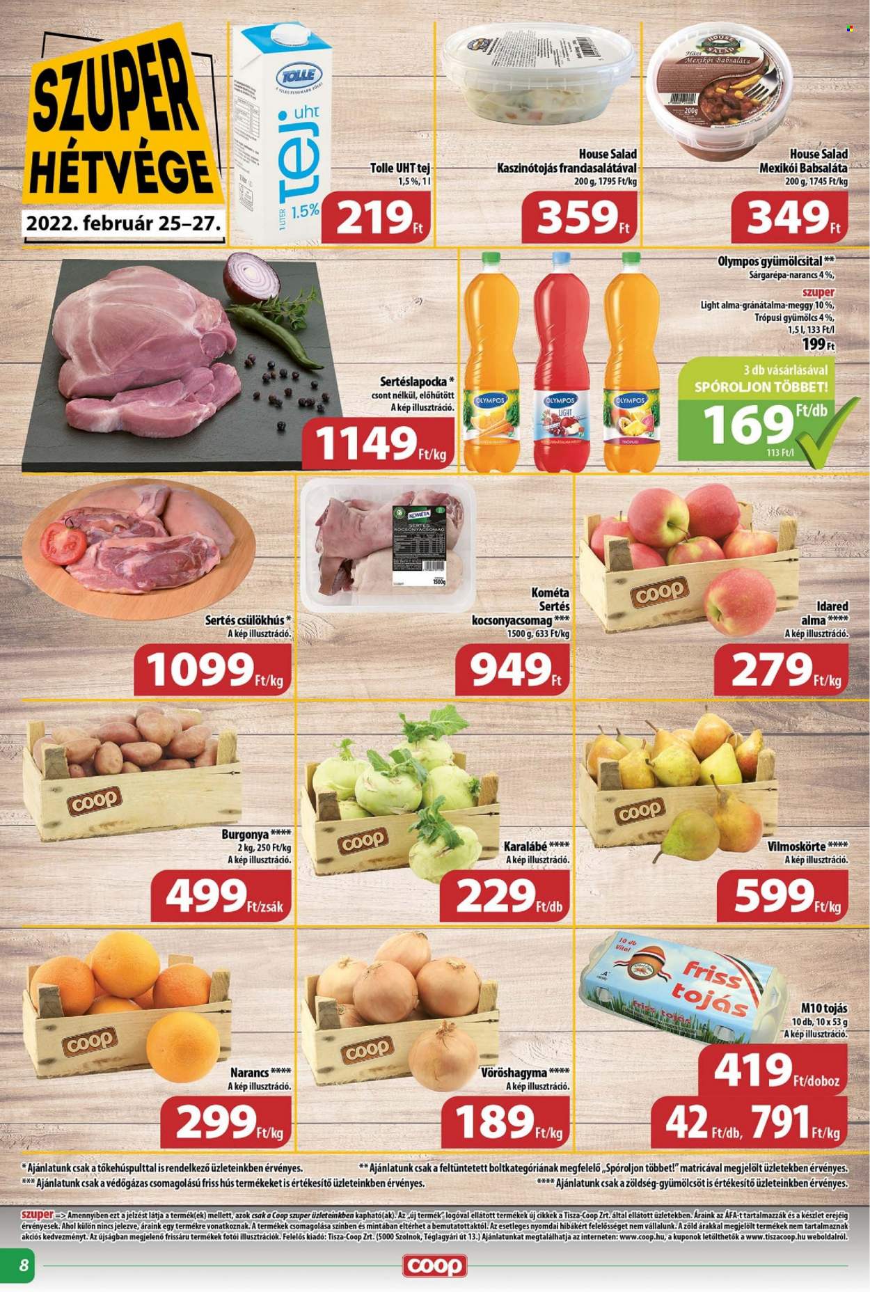 Coop akciós újságok - 2022.02.23 - 2022.03.01. Oldal 8