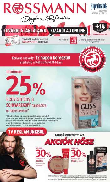 Újság Rossmann - 2022.02.28 - 2022.03.11.