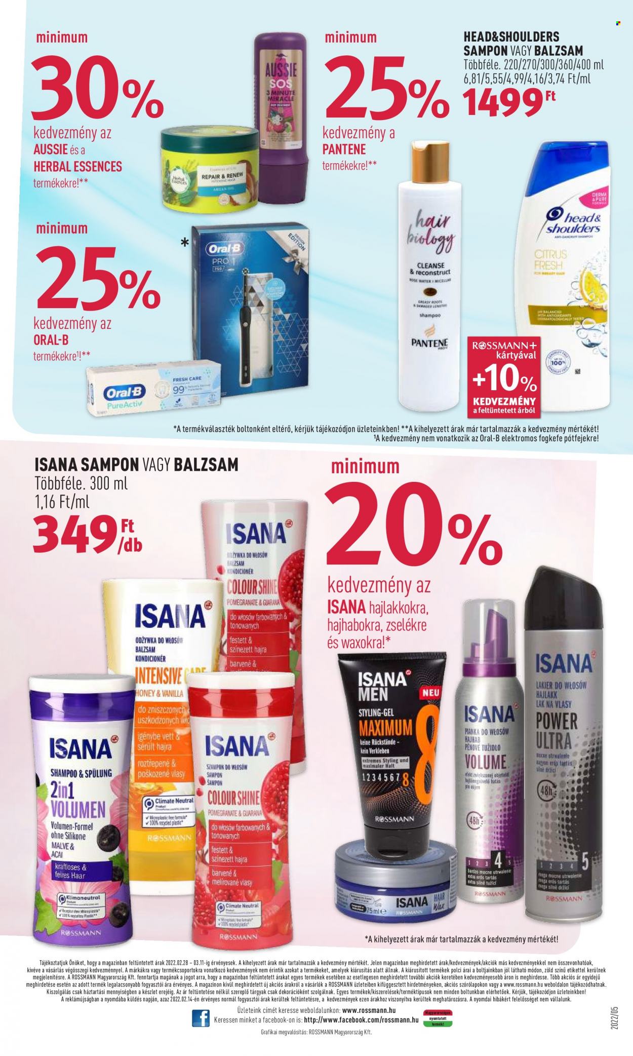 Rossmann akciós újságok - 2022.02.28 - 2022.03.11. Oldal 24
