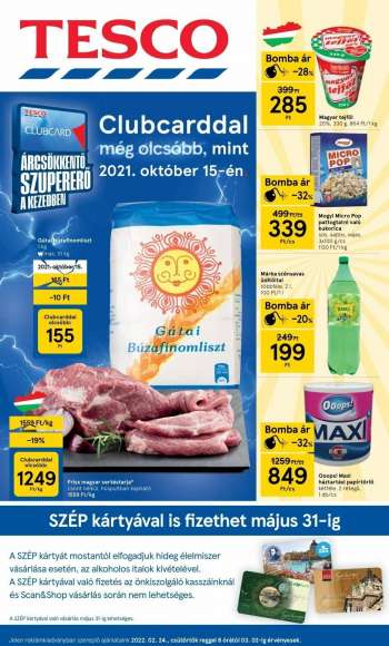 Újság TESCO - 2022.02.24 - 2022.03.03.