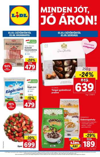 Újság Lidl - 2022.03.03 - 2022.03.09.