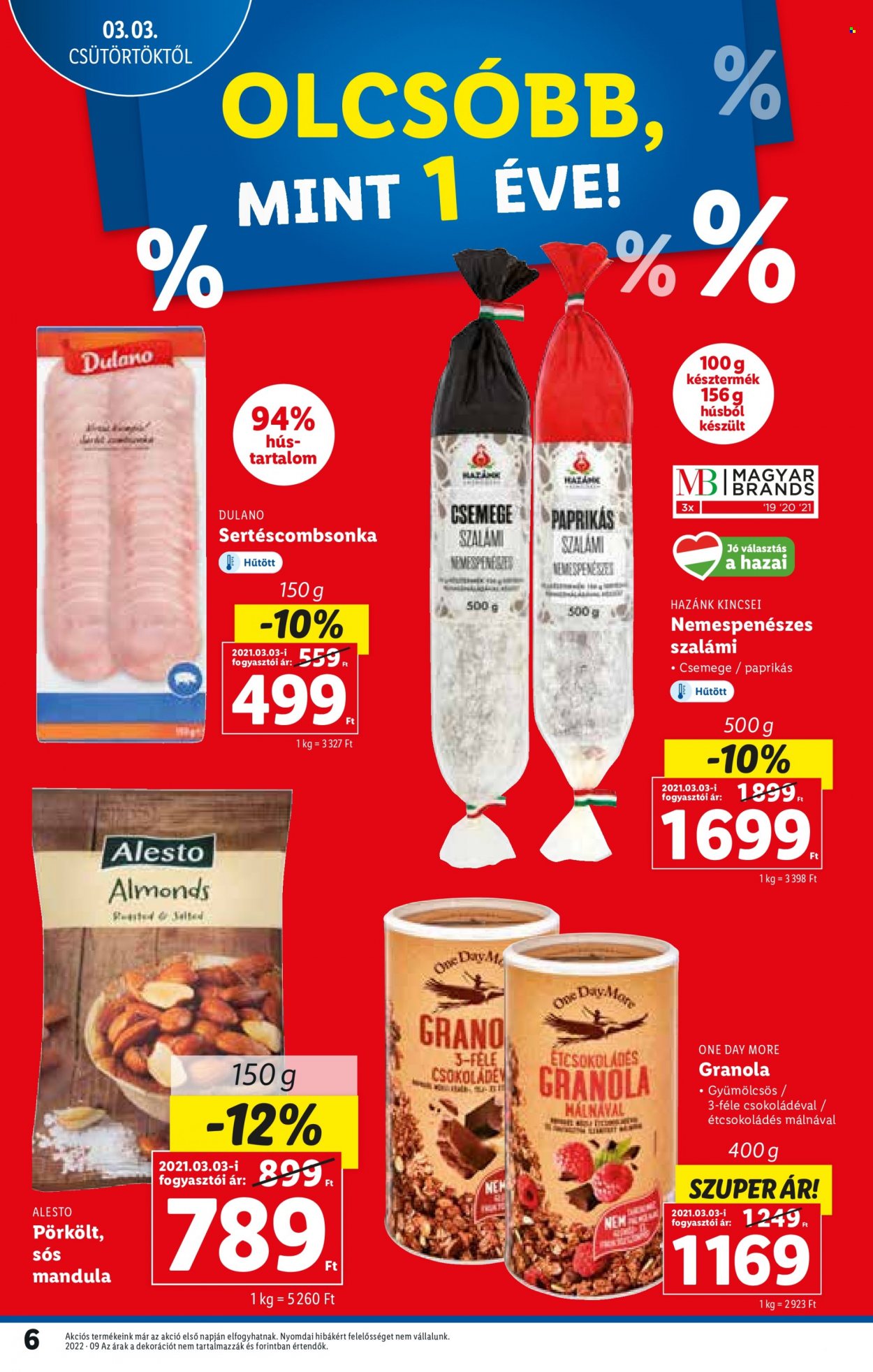 Lidl akciós újságok - 2022.03.03 - 2022.03.09. Oldal 6