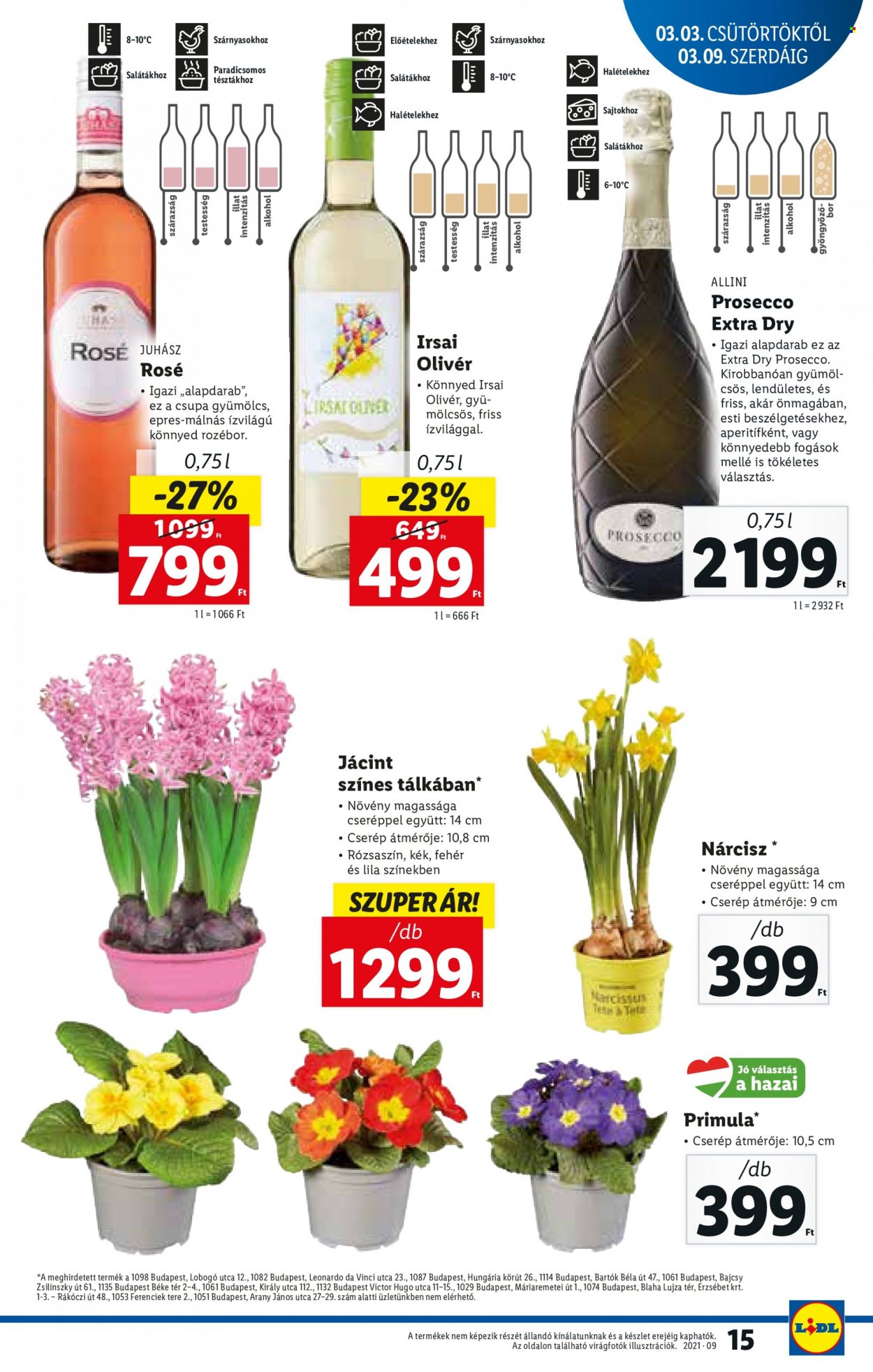 Lidl akciós újságok - 2022.03.03 - 2022.03.09. Oldal 15