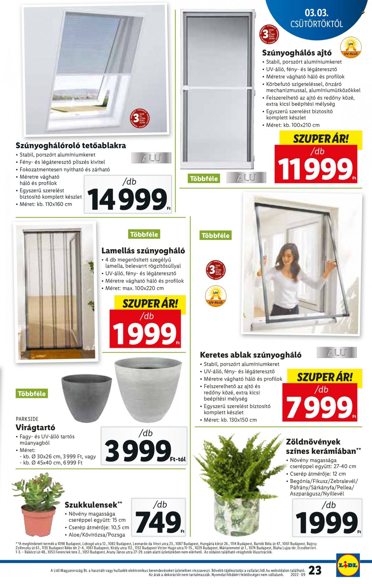 Lidl akciós újságok - 2022.03.03 - 2022.03.09. Oldal 23