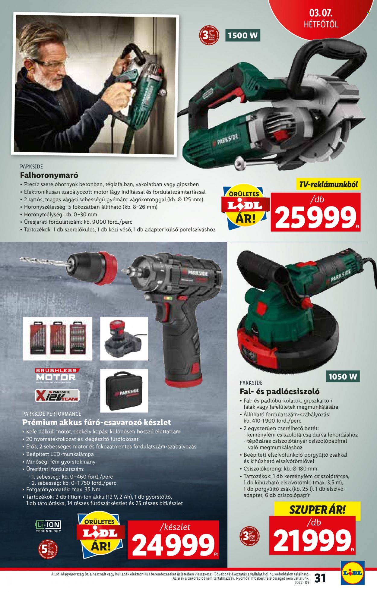 Lidl akciós újságok - 2022.03.03 - 2022.03.09. Oldal 31