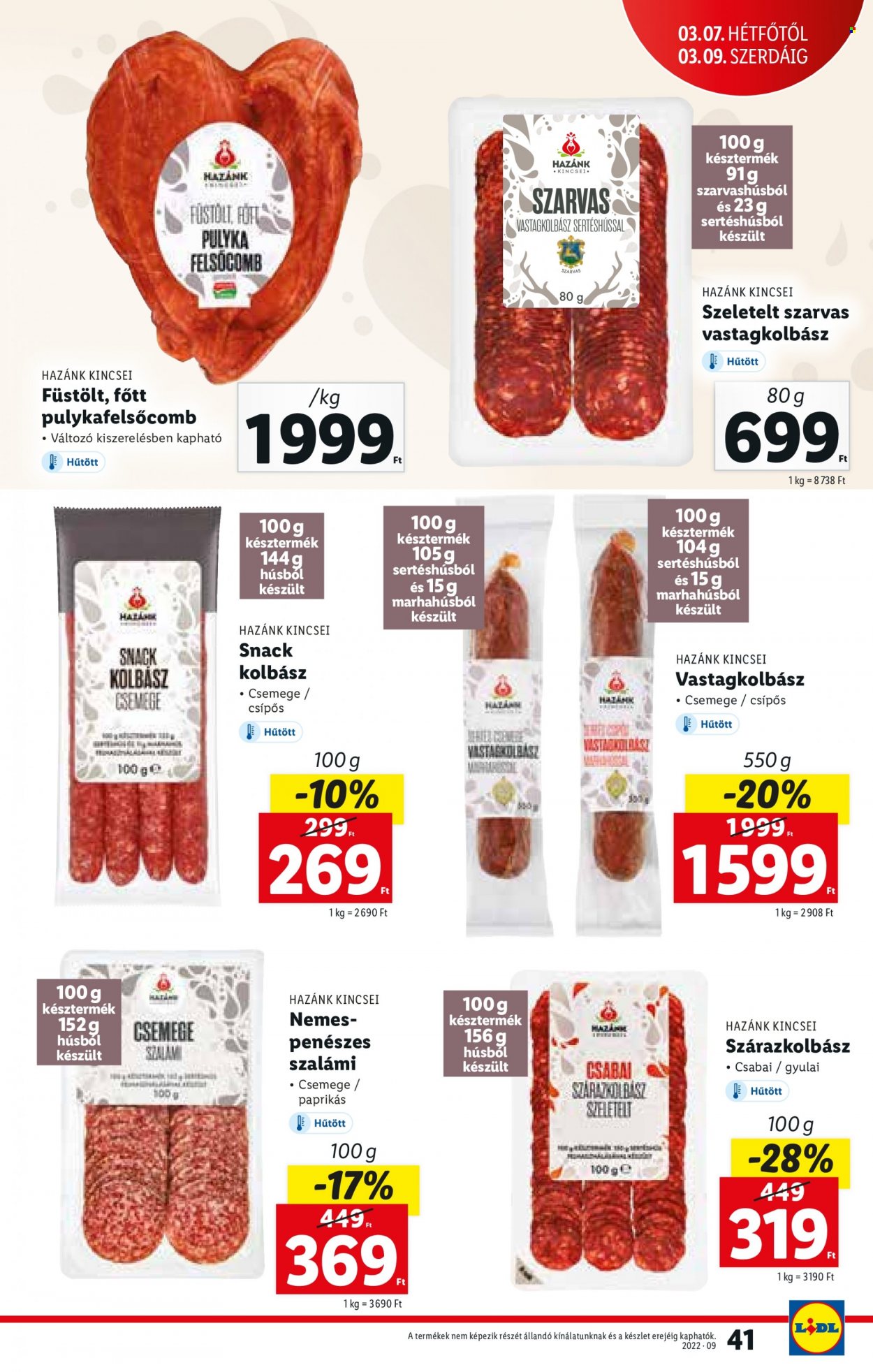 Lidl akciós újságok - 2022.03.03 - 2022.03.09. Oldal 41