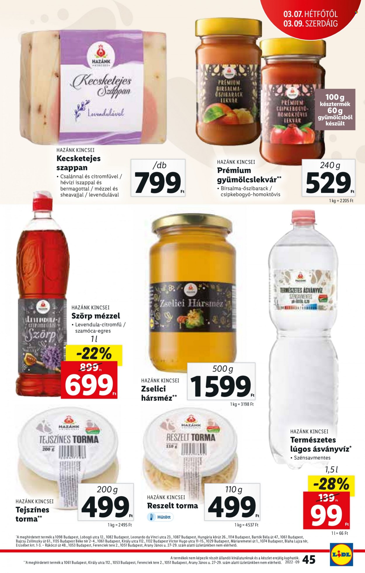 Lidl akciós újságok - 2022.03.03 - 2022.03.09. Oldal 45
