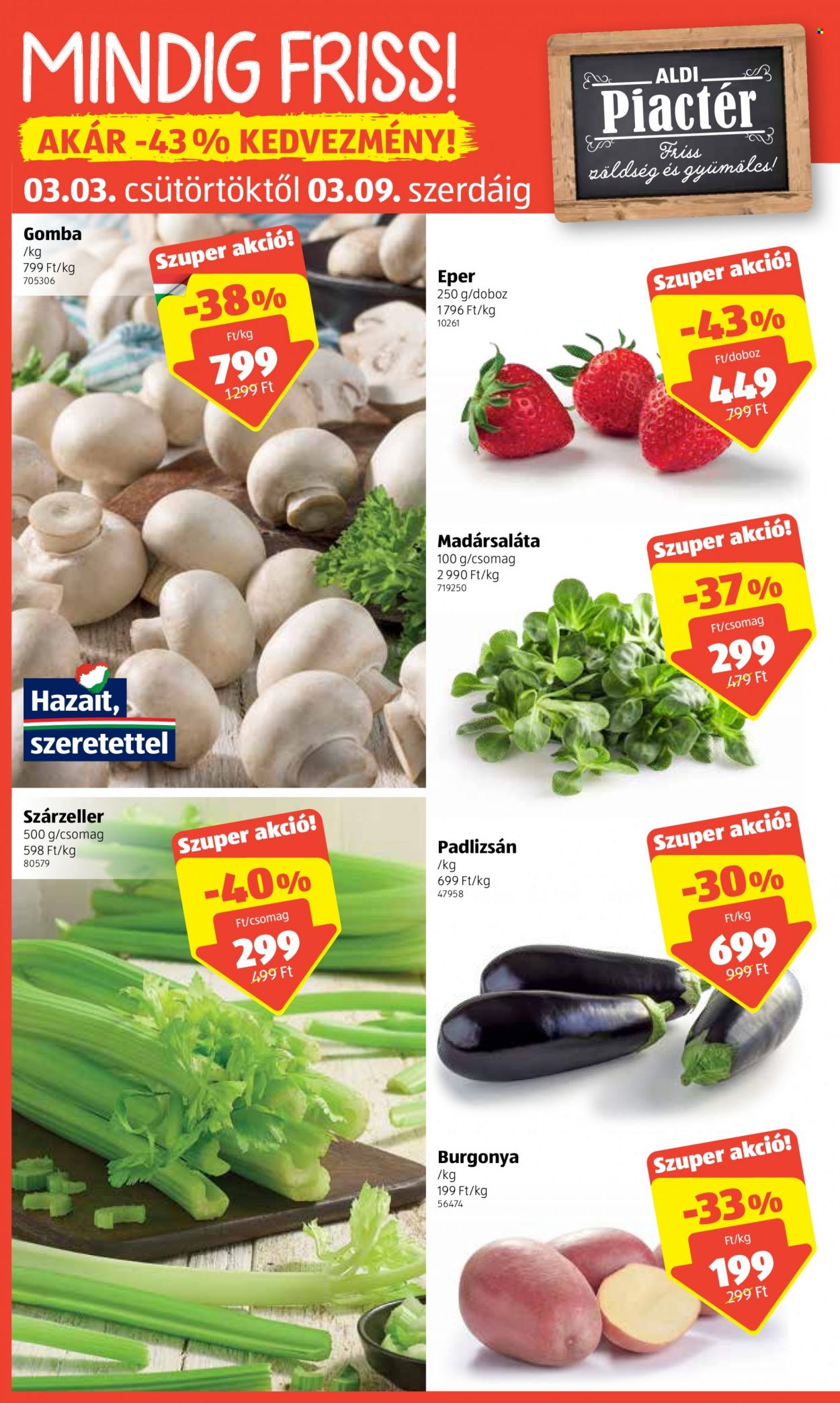 Aldi akciós újságok - 2022.03.03 - 2022.03.09. Oldal 2