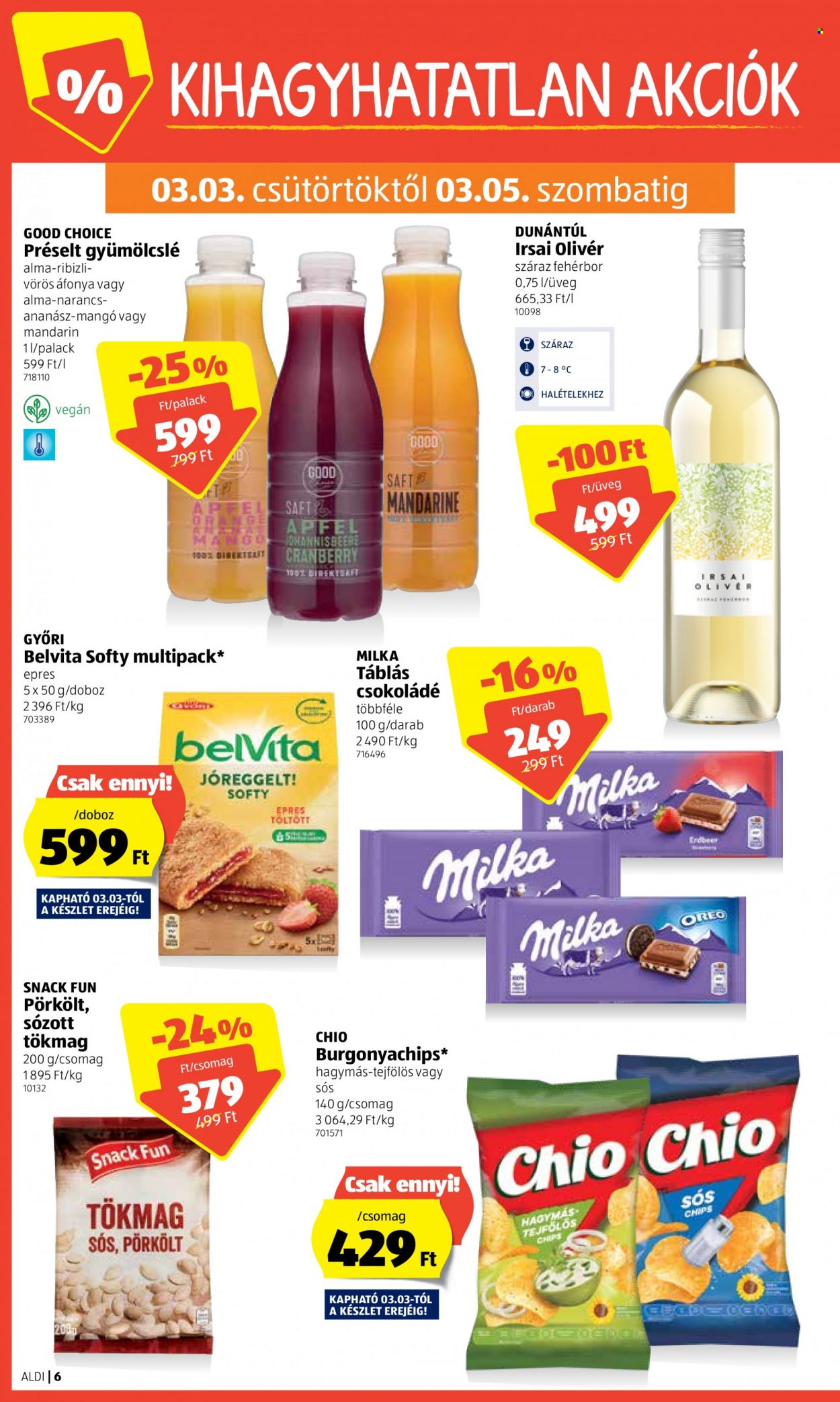 Aldi akciós újságok - 2022.03.03 - 2022.03.09. Oldal 6