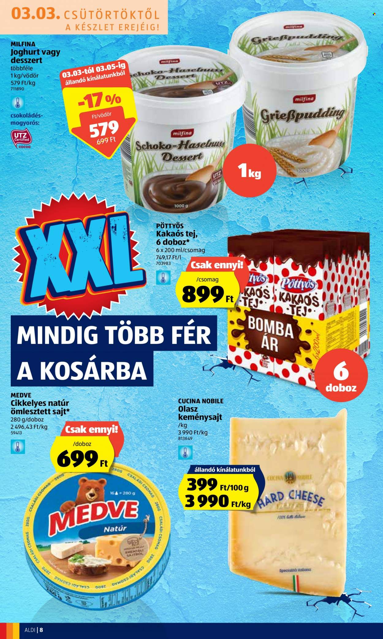 Aldi akciós újságok - 2022.03.03 - 2022.03.09. Oldal 8