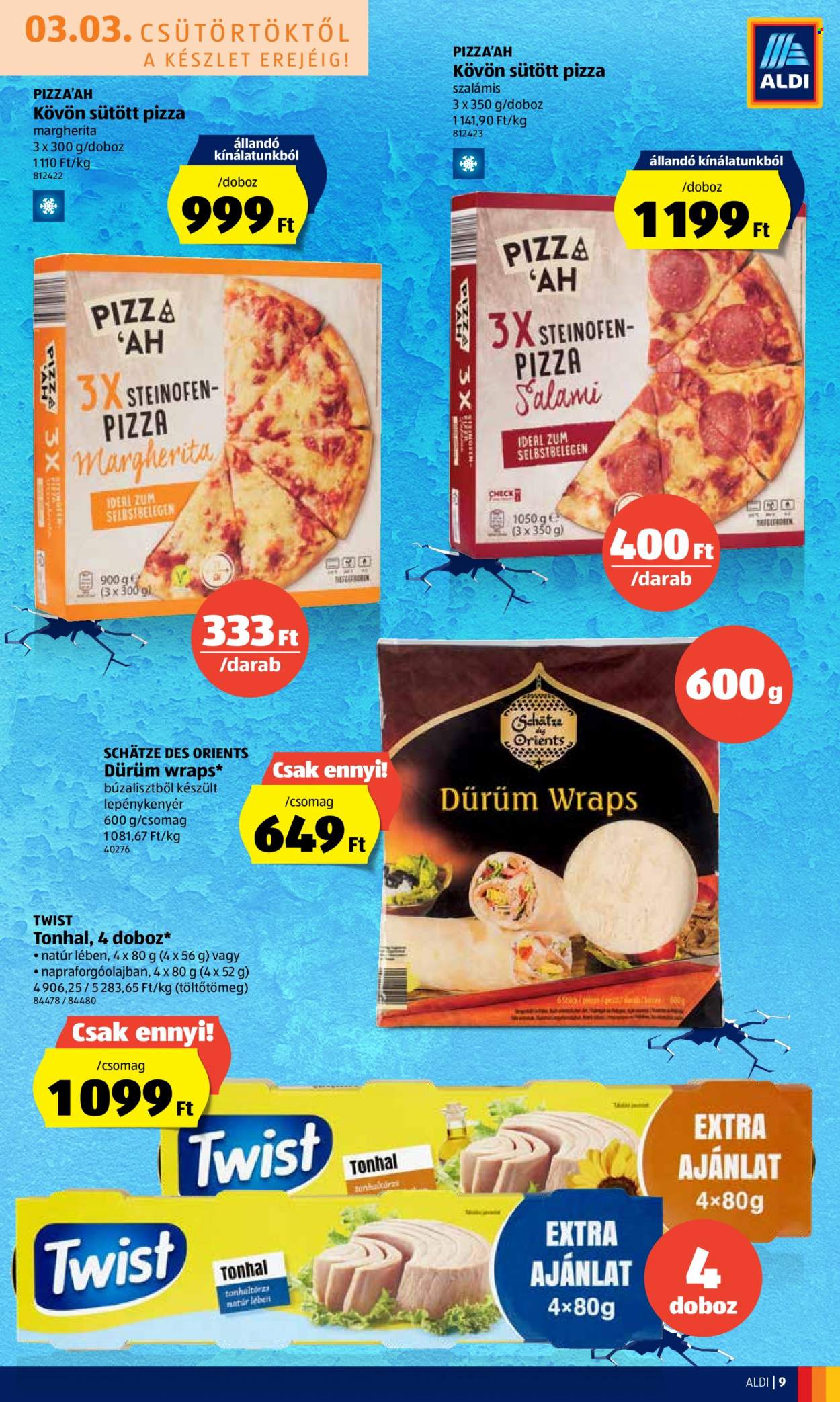 Aldi akciós újságok - 2022.03.03 - 2022.03.09. Oldal 9
