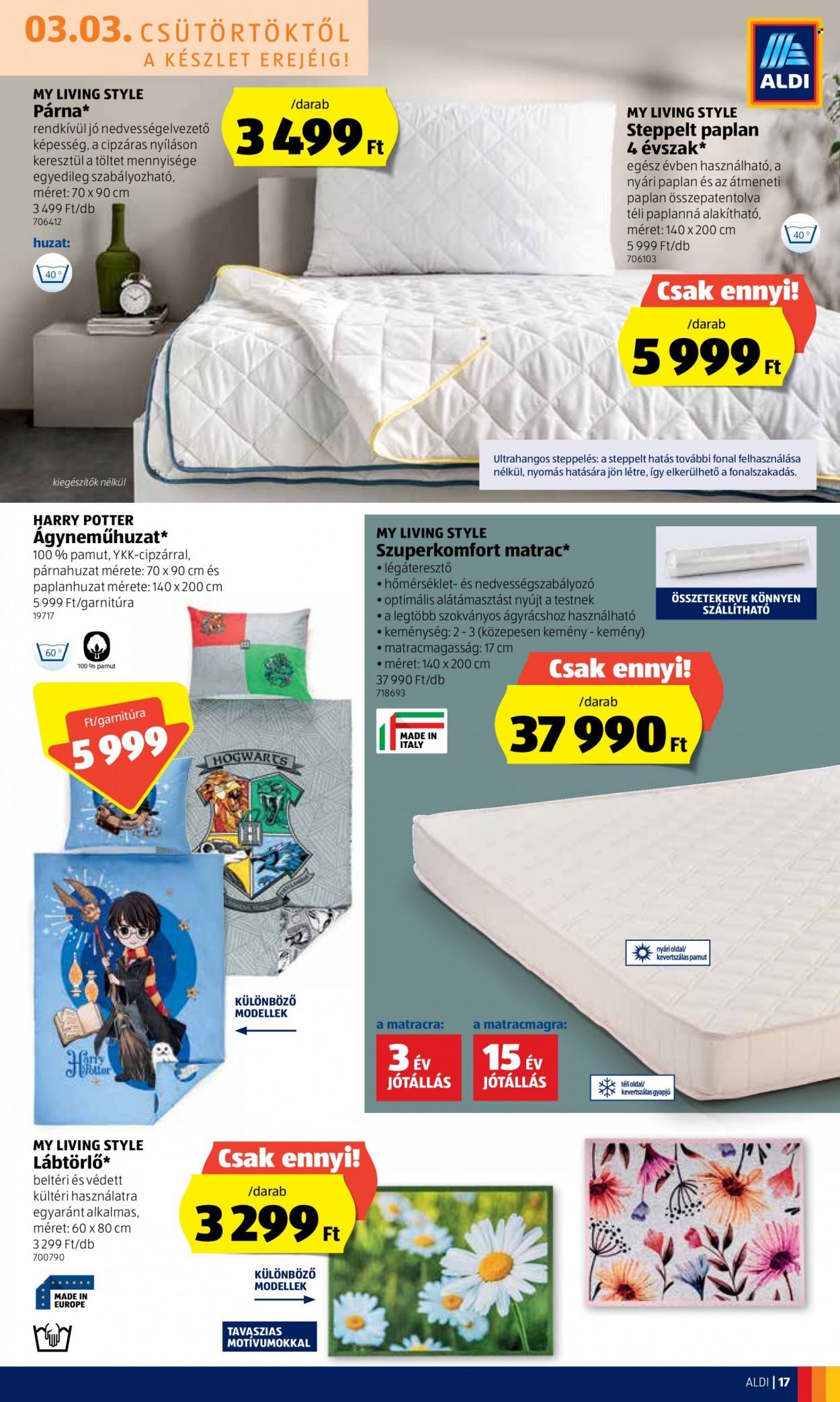 Aldi akciós újságok - 2022.03.03 - 2022.03.09. Oldal 17