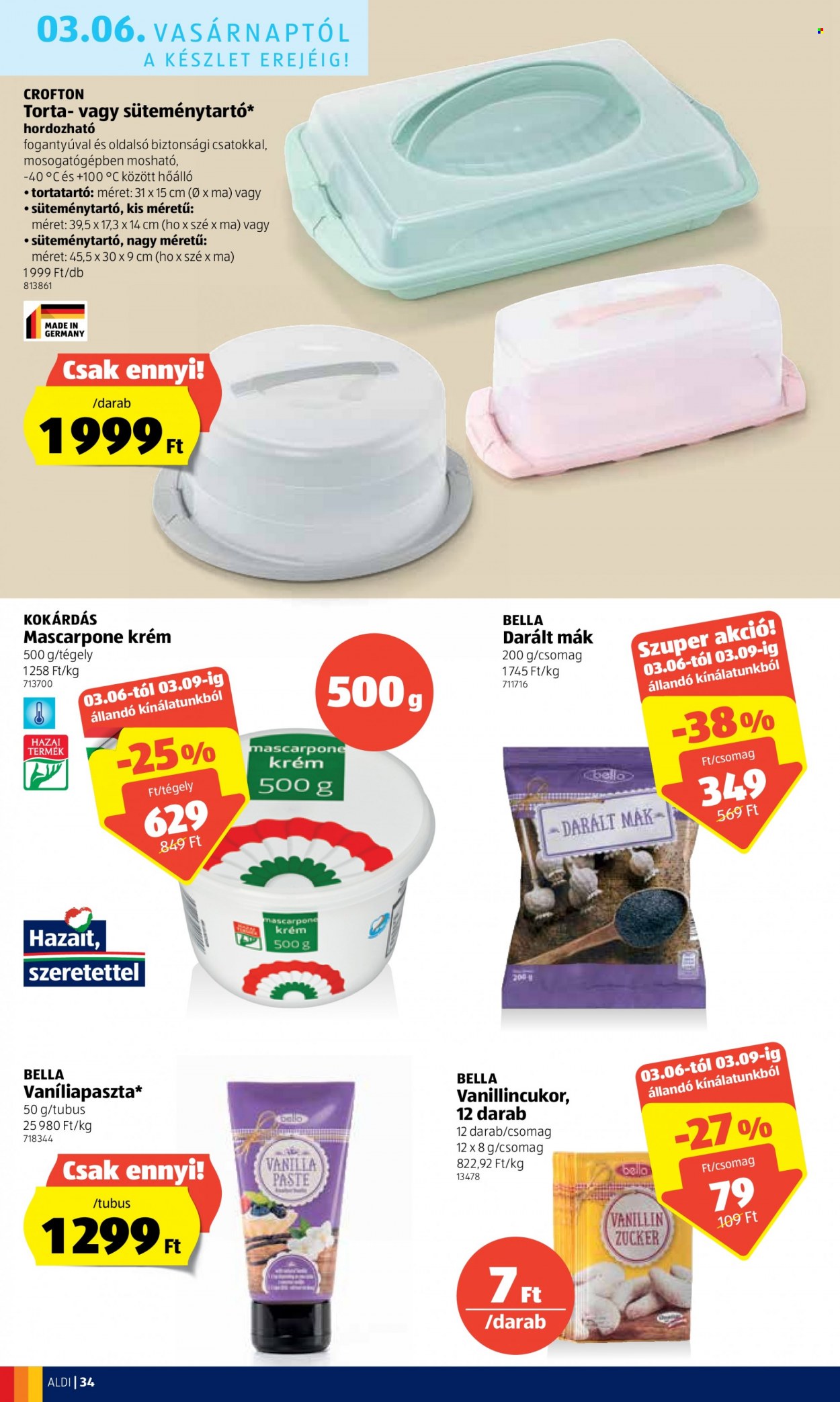 Aldi akciós újságok - 2022.03.03 - 2022.03.09. Oldal 34
