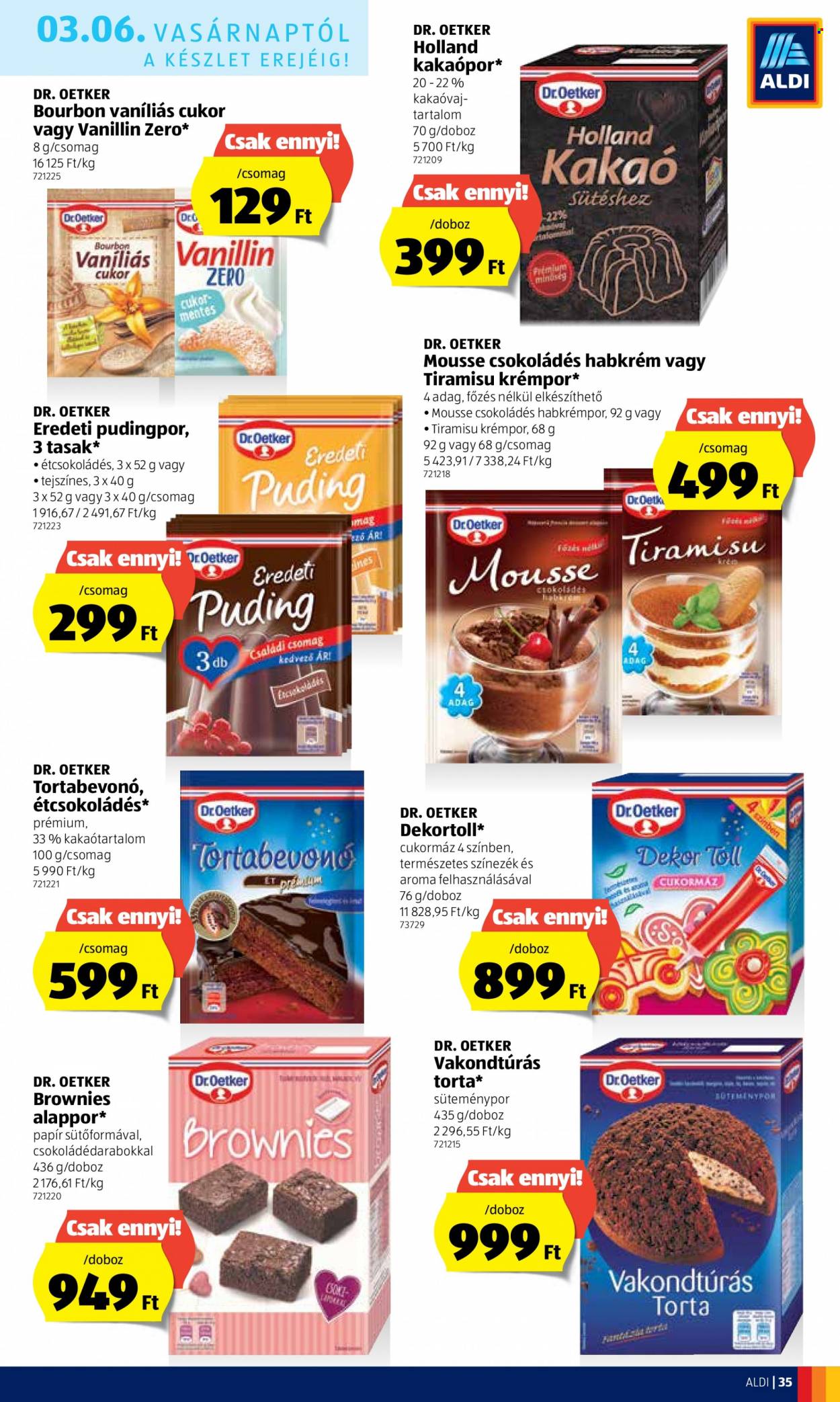 Aldi akciós újságok - 2022.03.03 - 2022.03.09. Oldal 35