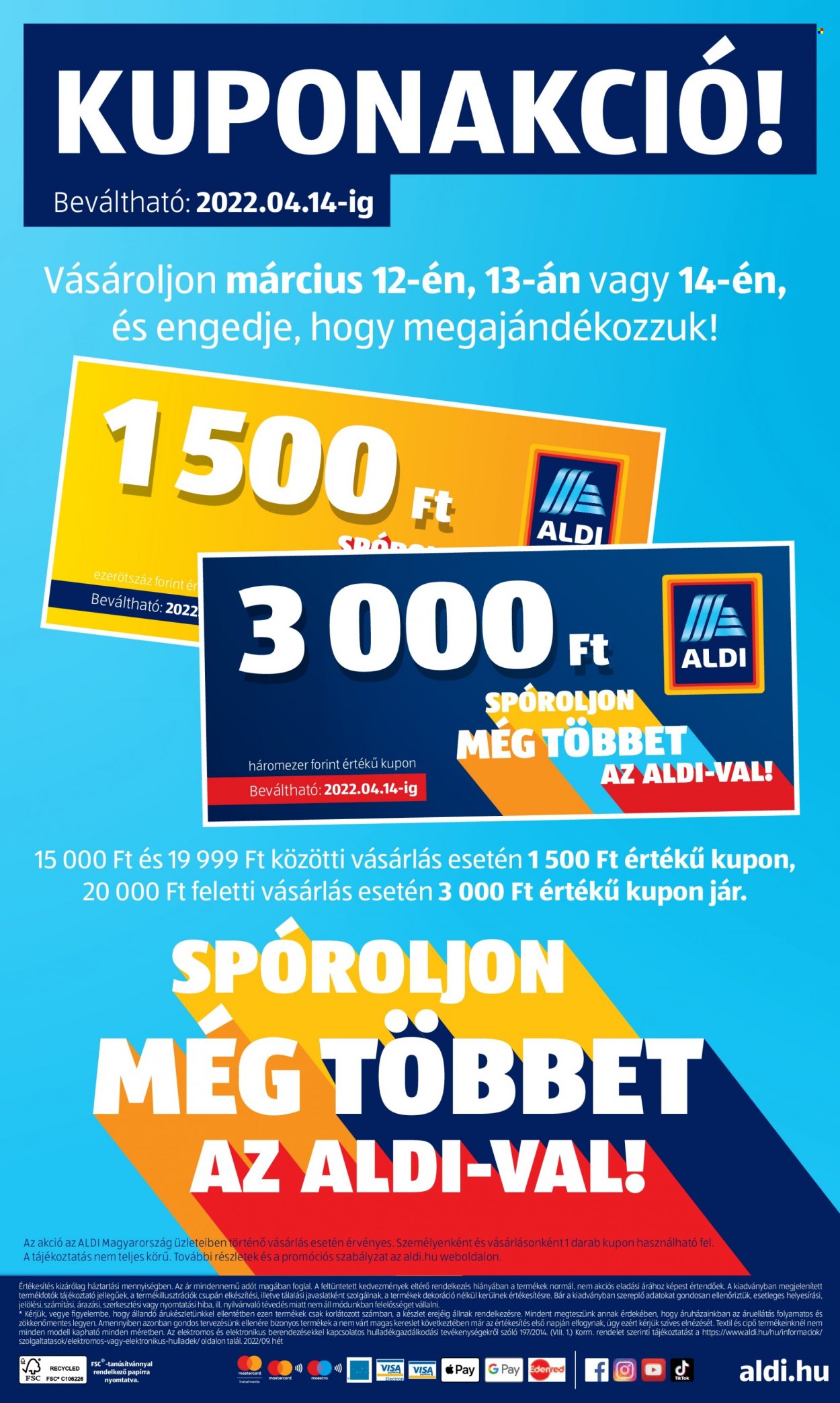 Aldi akciós újságok - 2022.03.03 - 2022.03.09. Oldal 40