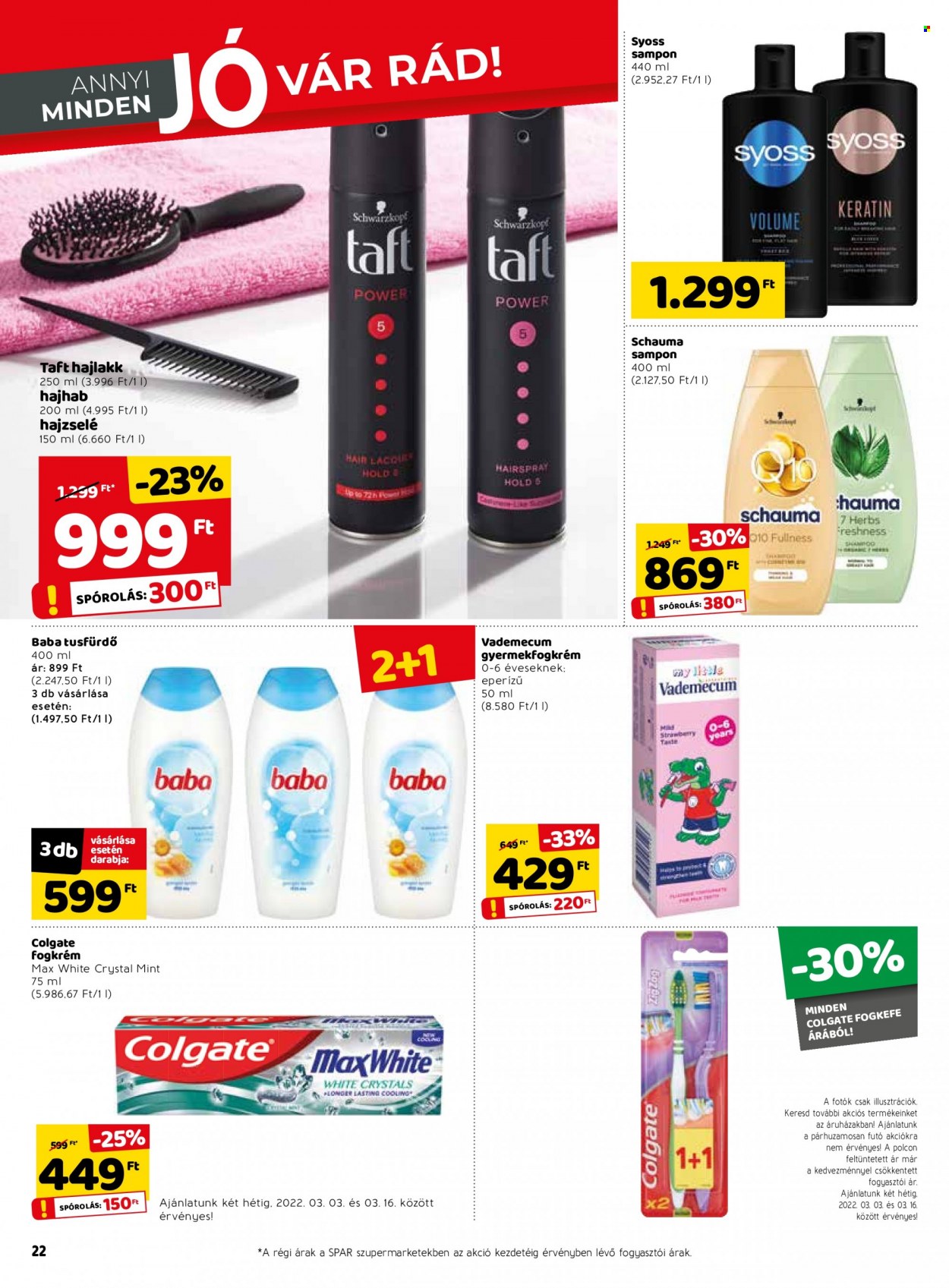 SPAR akciós újságok - 2022.03.03 - 2022.03.09. Oldal 28