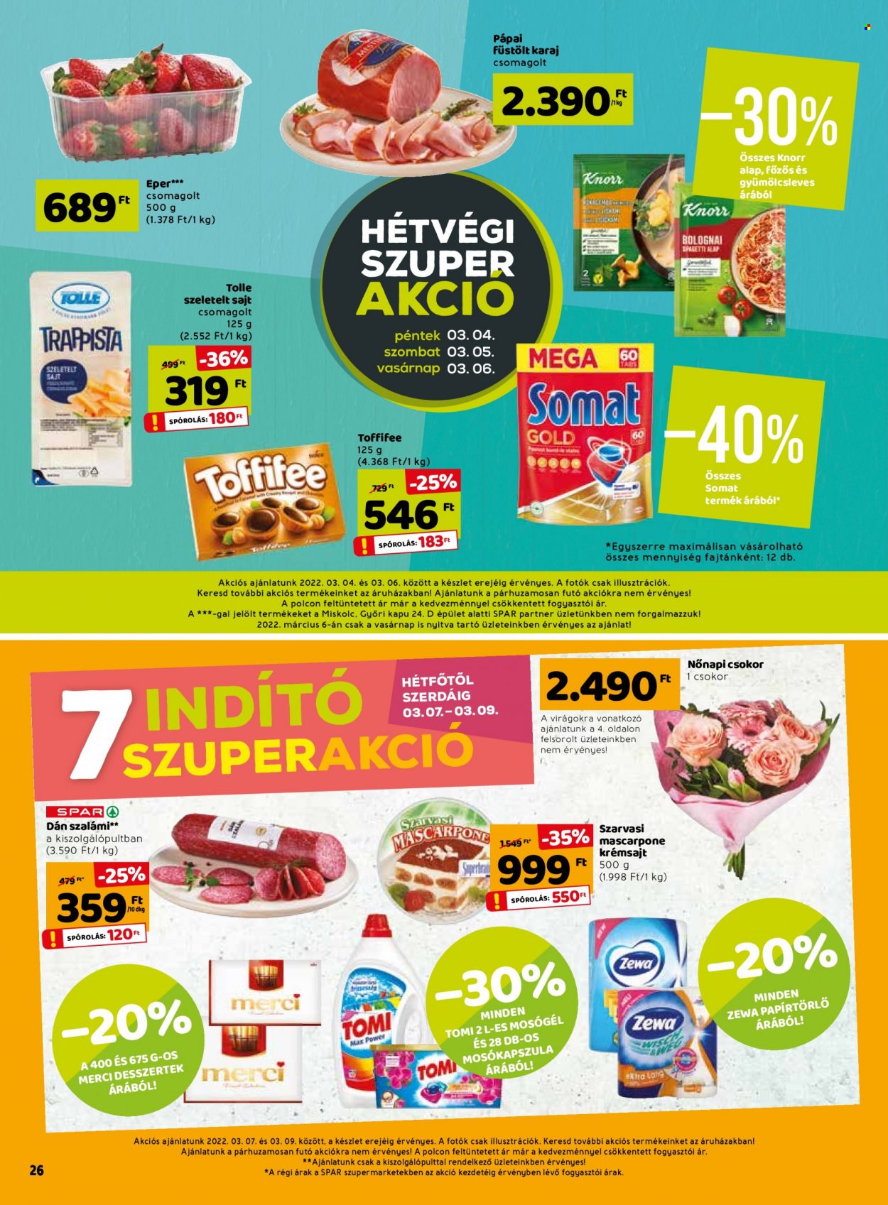 SPAR akciós újságok - 2022.03.03 - 2022.03.09. Oldal 32