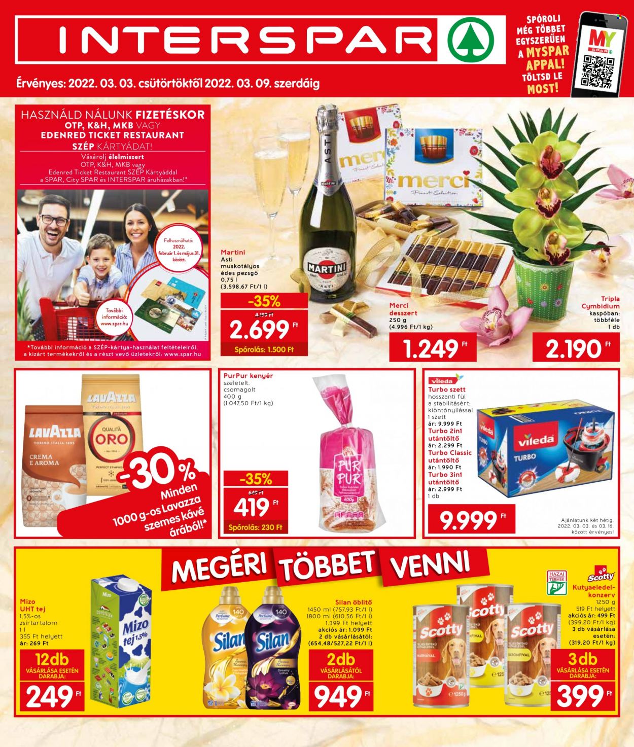 INTERSPAR akciós újságok - 2022.03.03 - 2022.03.09. Oldal 1