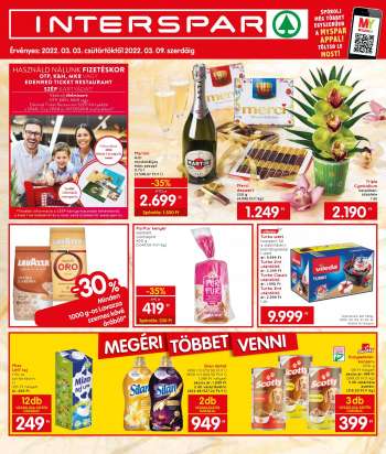 Újság INTERSPAR - 2022.03.03 - 2022.03.09.