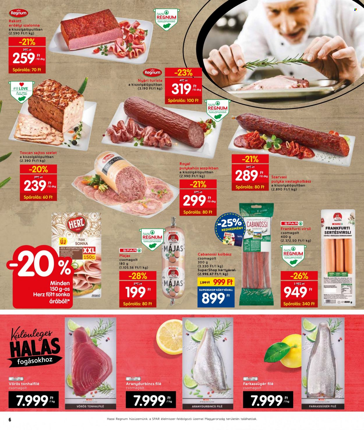 INTERSPAR akciós újságok - 2022.03.03 - 2022.03.09. Oldal 8