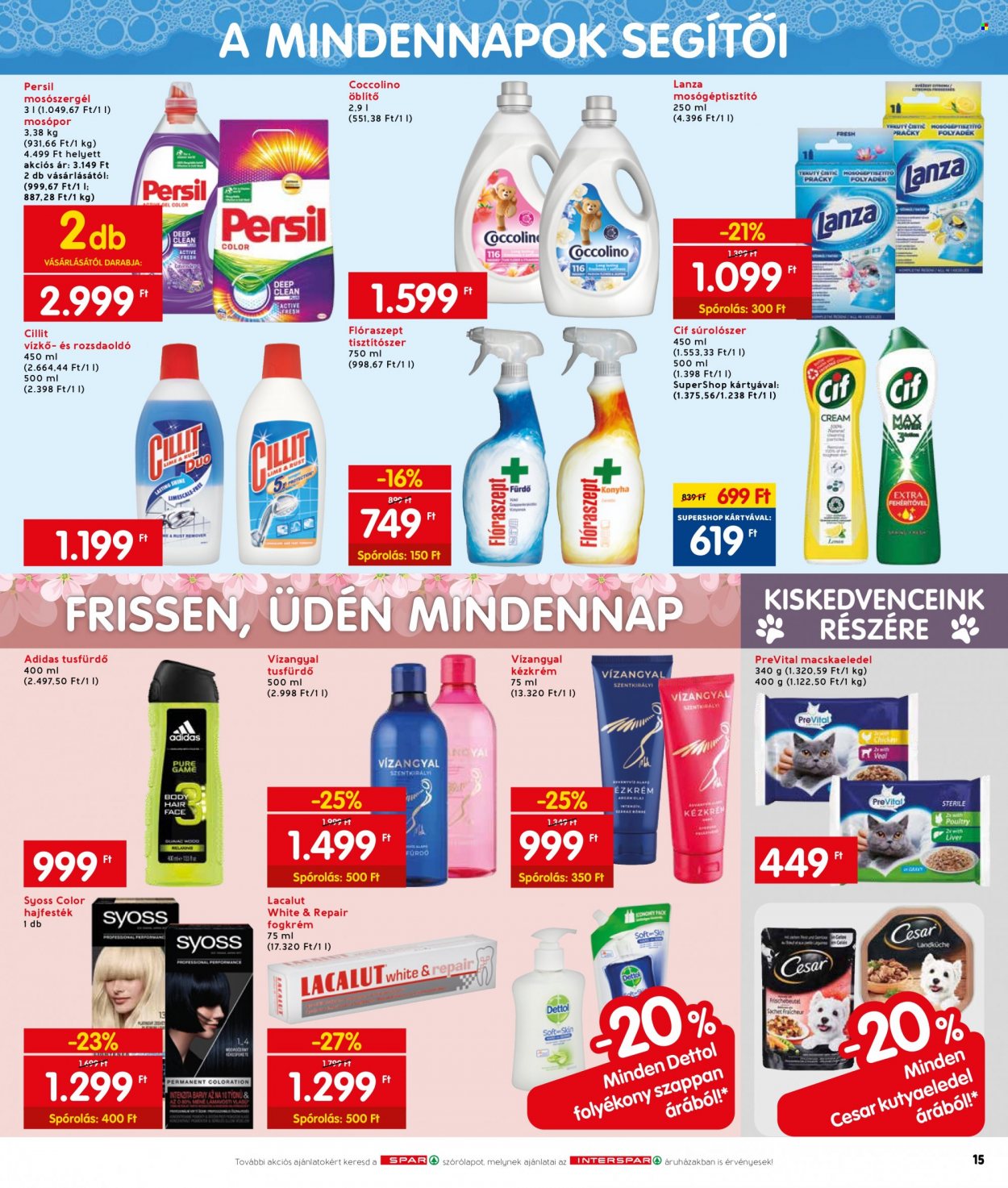 INTERSPAR akciós újságok - 2022.03.03 - 2022.03.09. Oldal 21