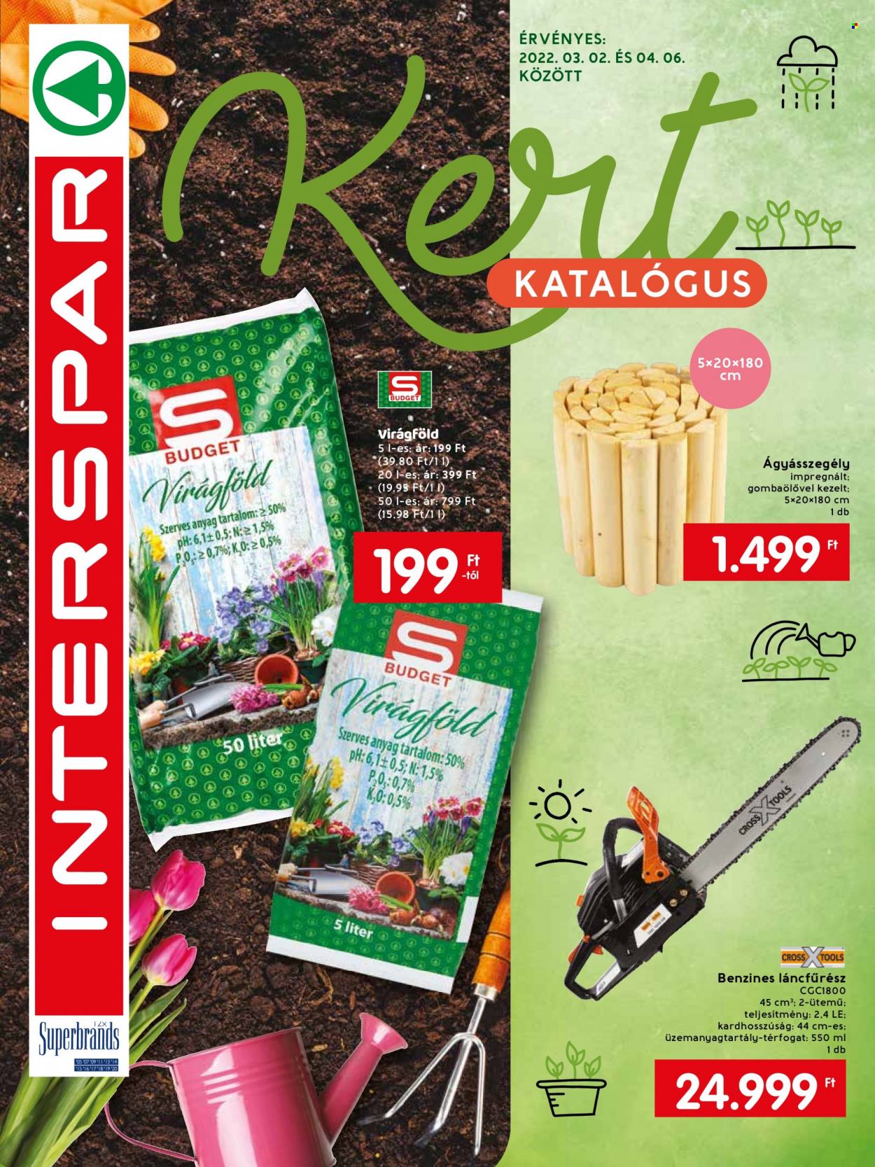 INTERSPAR akciós újságok - 2022.03.03 - 2022.04.06. Oldal 1