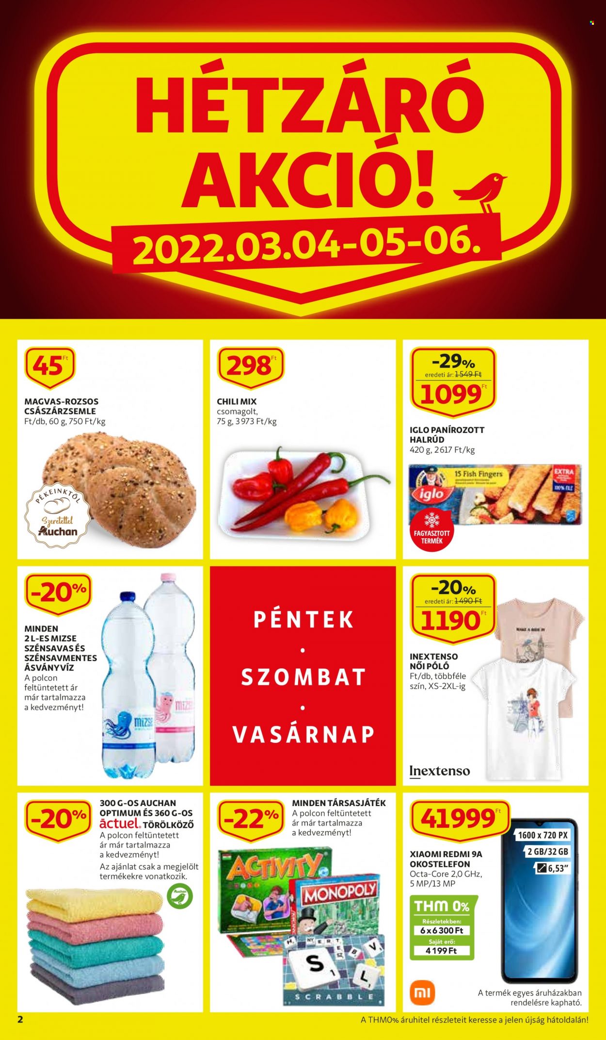 Auchan akciós újságok - 2022.03.03 - 2022.03.09. Oldal 2