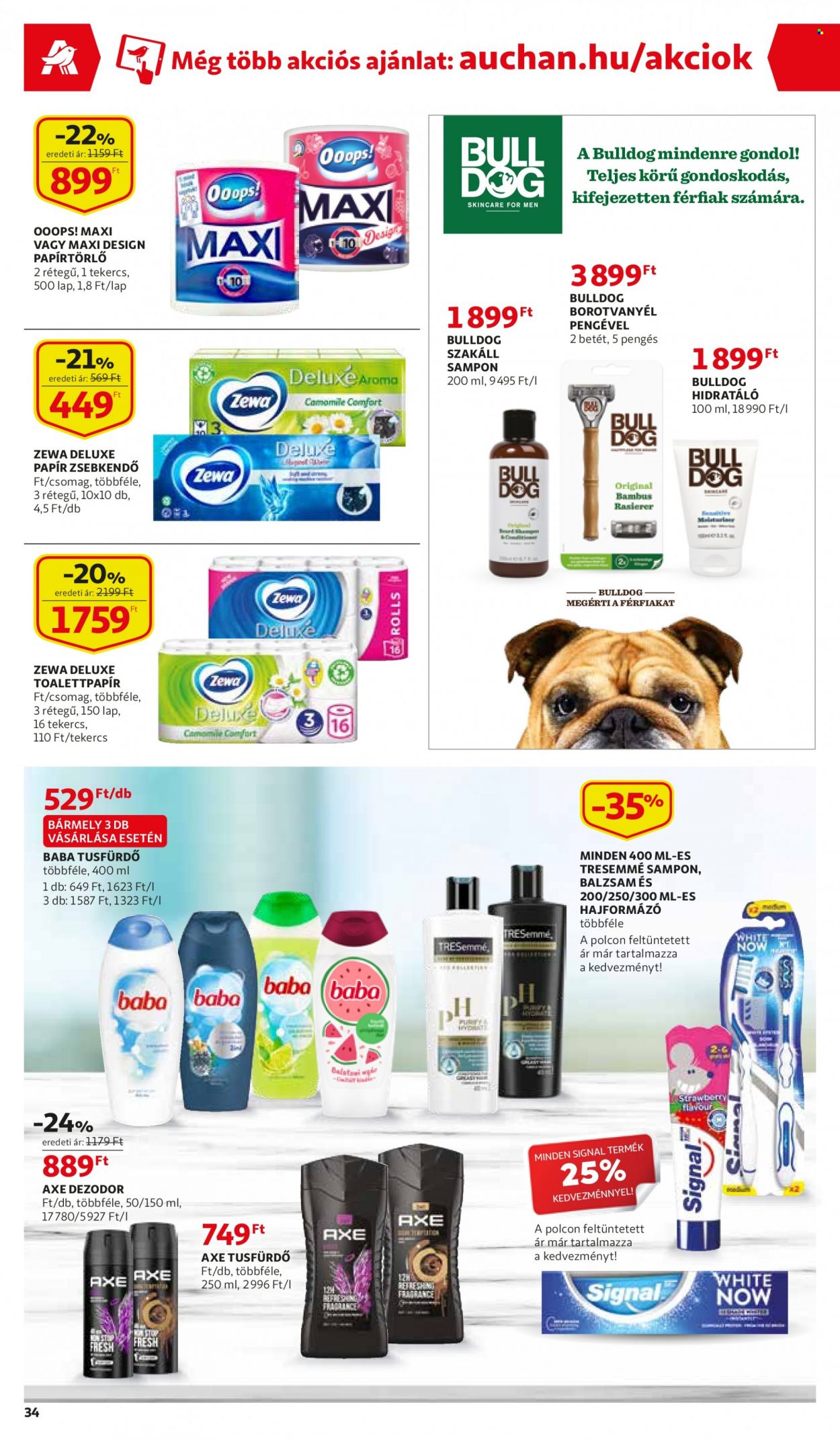 Auchan akciós újságok - 2022.03.03 - 2022.03.09. Oldal 34