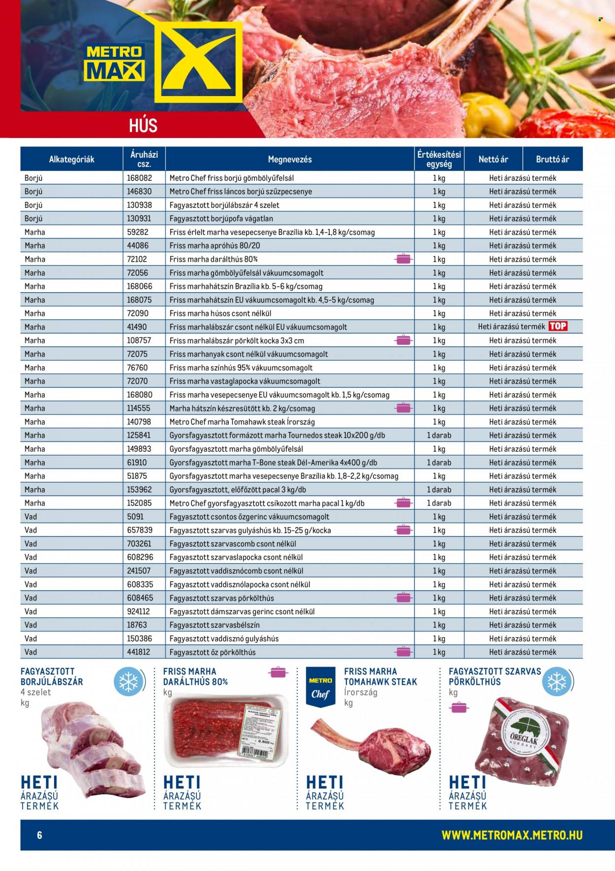 Metro akciós újságok - 2022.02.14 - 2022.05.15. Oldal 6