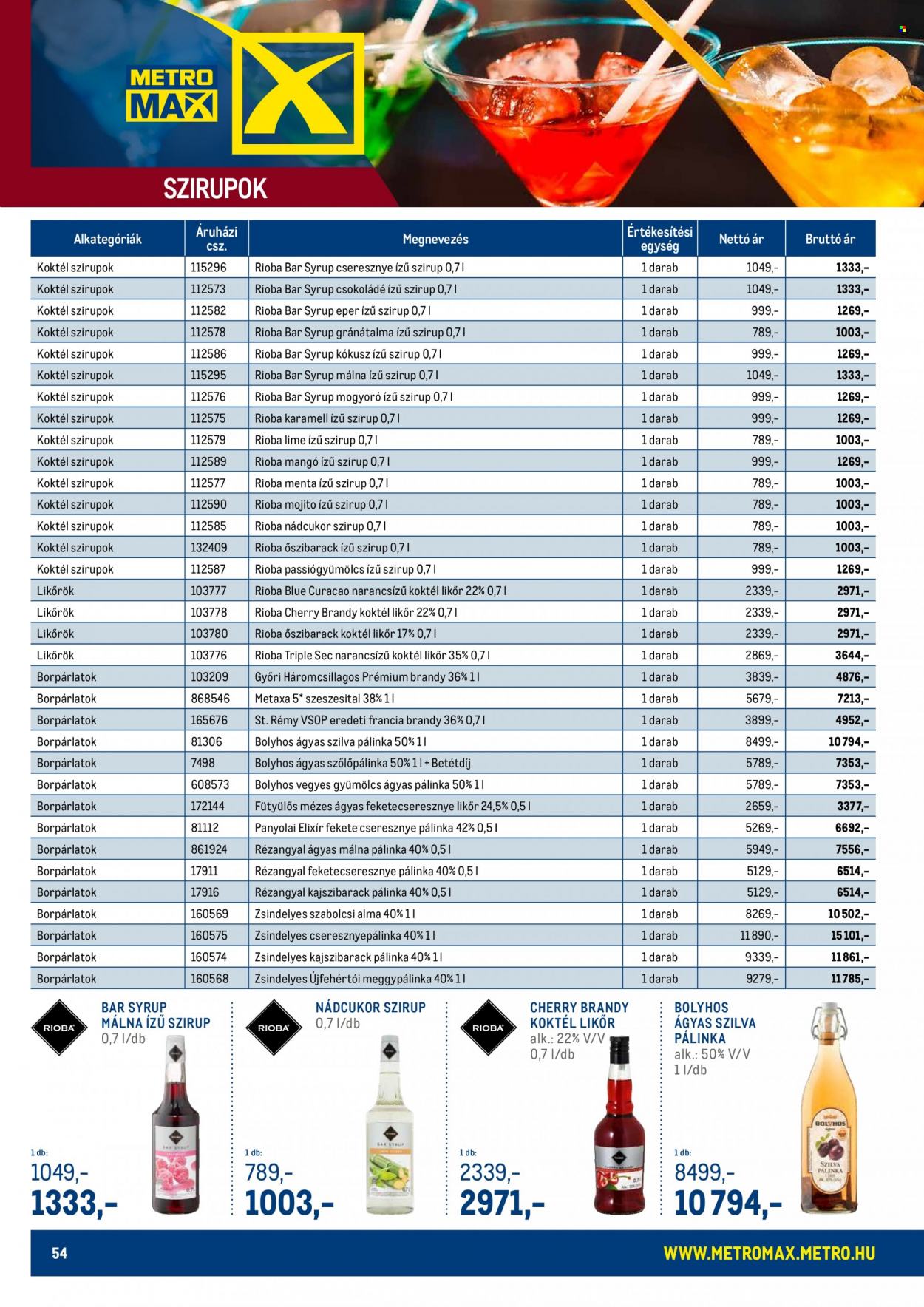Metro akciós újságok - 2022.02.14 - 2022.05.15. Oldal 54