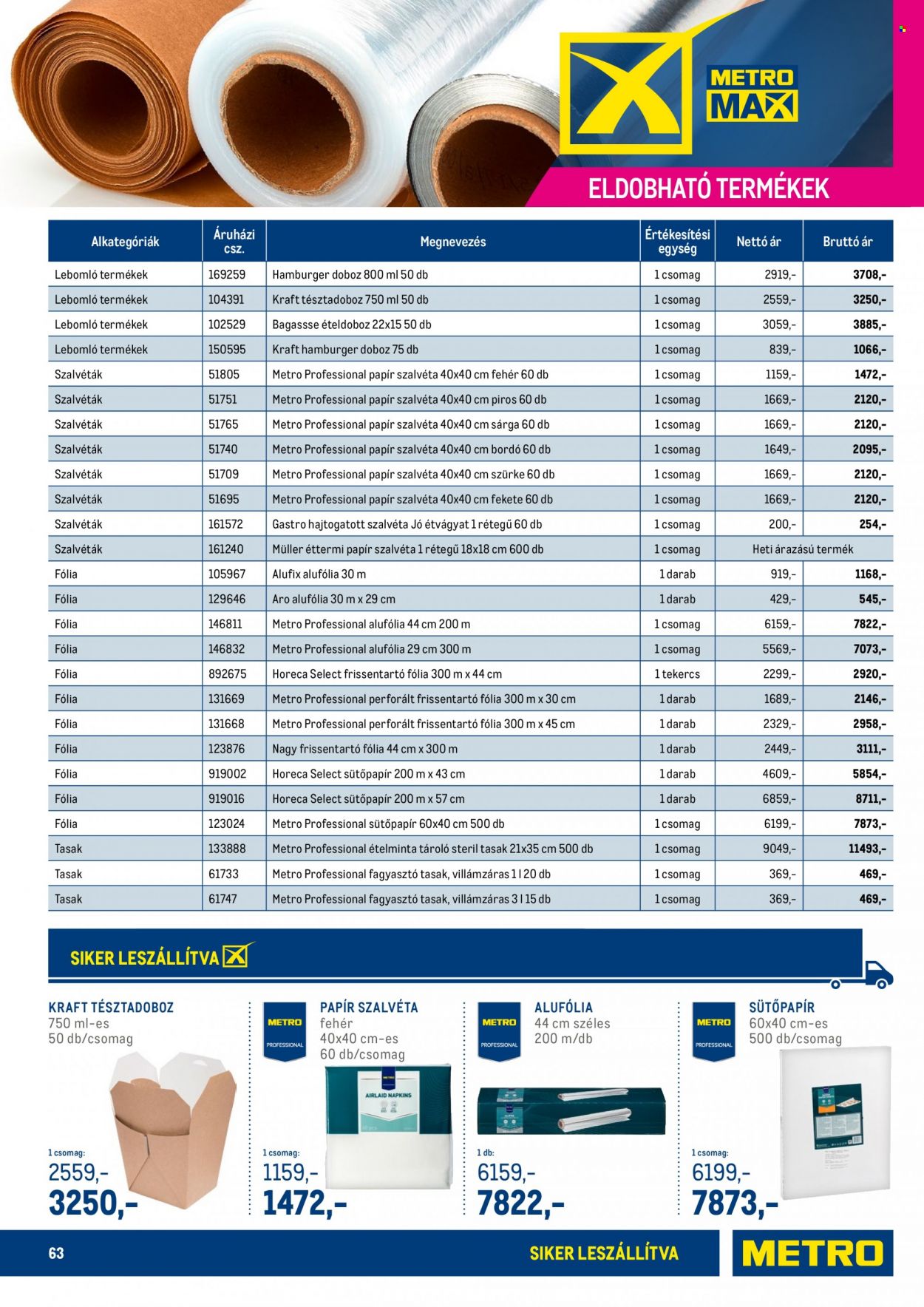 Metro akciós újságok - 2022.02.14 - 2022.05.15. Oldal 63