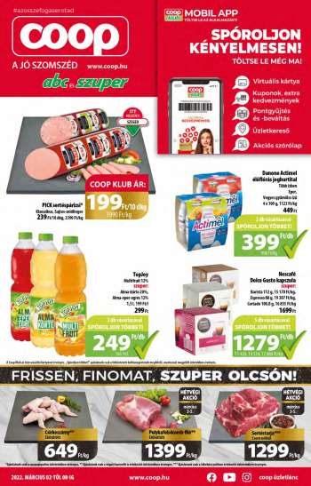 Újság Coop - 2022.03.02 - 2022.03.08.