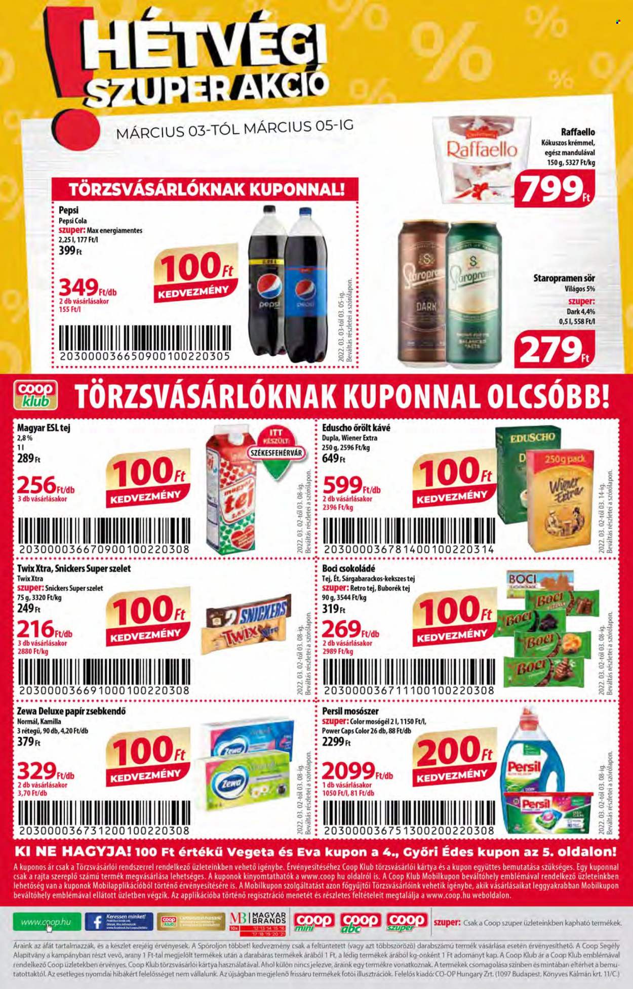 Coop akciós újságok - 2022.03.02 - 2022.03.08. Oldal 8