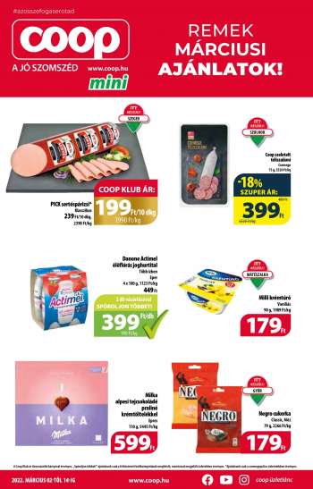 Újság Coop - 2022.03.02 - 2022.03.14.