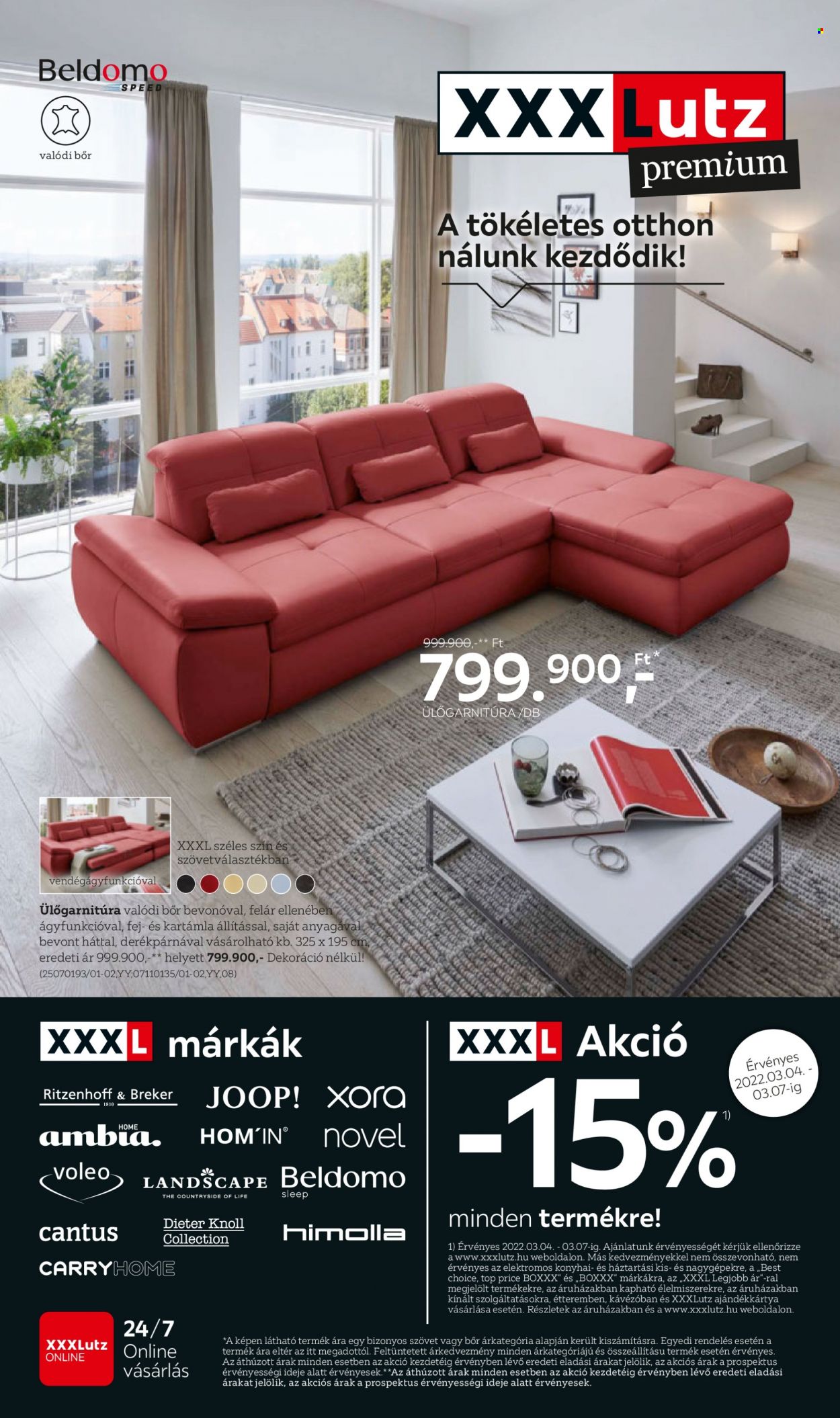 XXXLutz akciós újságok - 2022.02.28 - 2022.03.13. Oldal 1