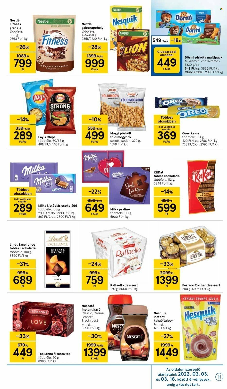 TESCO akciós újságok - 2022.03.03 - 2022.03.09. Oldal 11