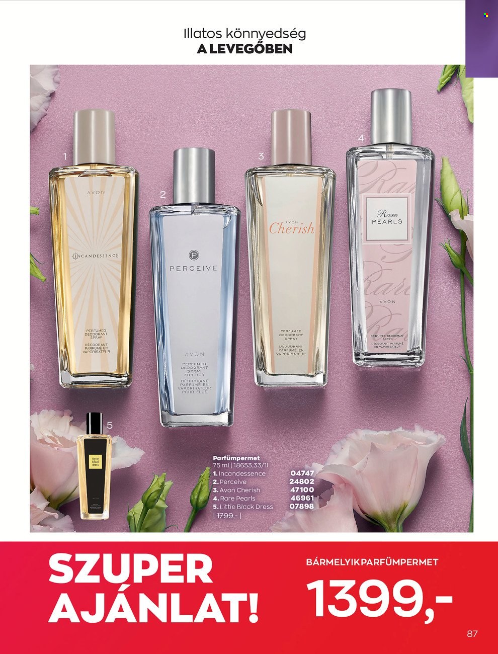 Avon akciós újságok - 2022.03.01 - 2022.03.31. Oldal 89