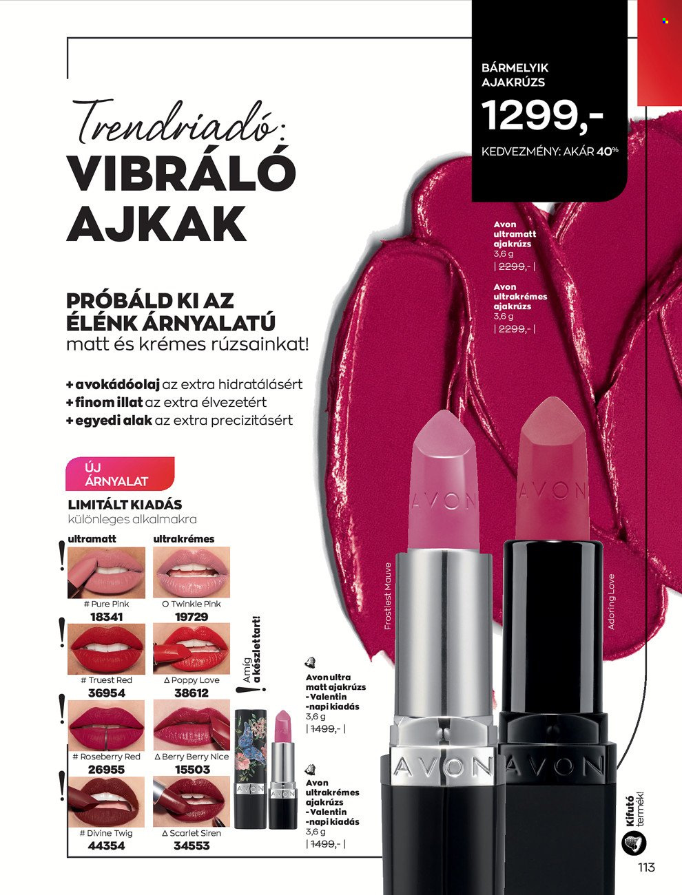Avon akciós újságok - 2022.03.01 - 2022.03.31. Oldal 115