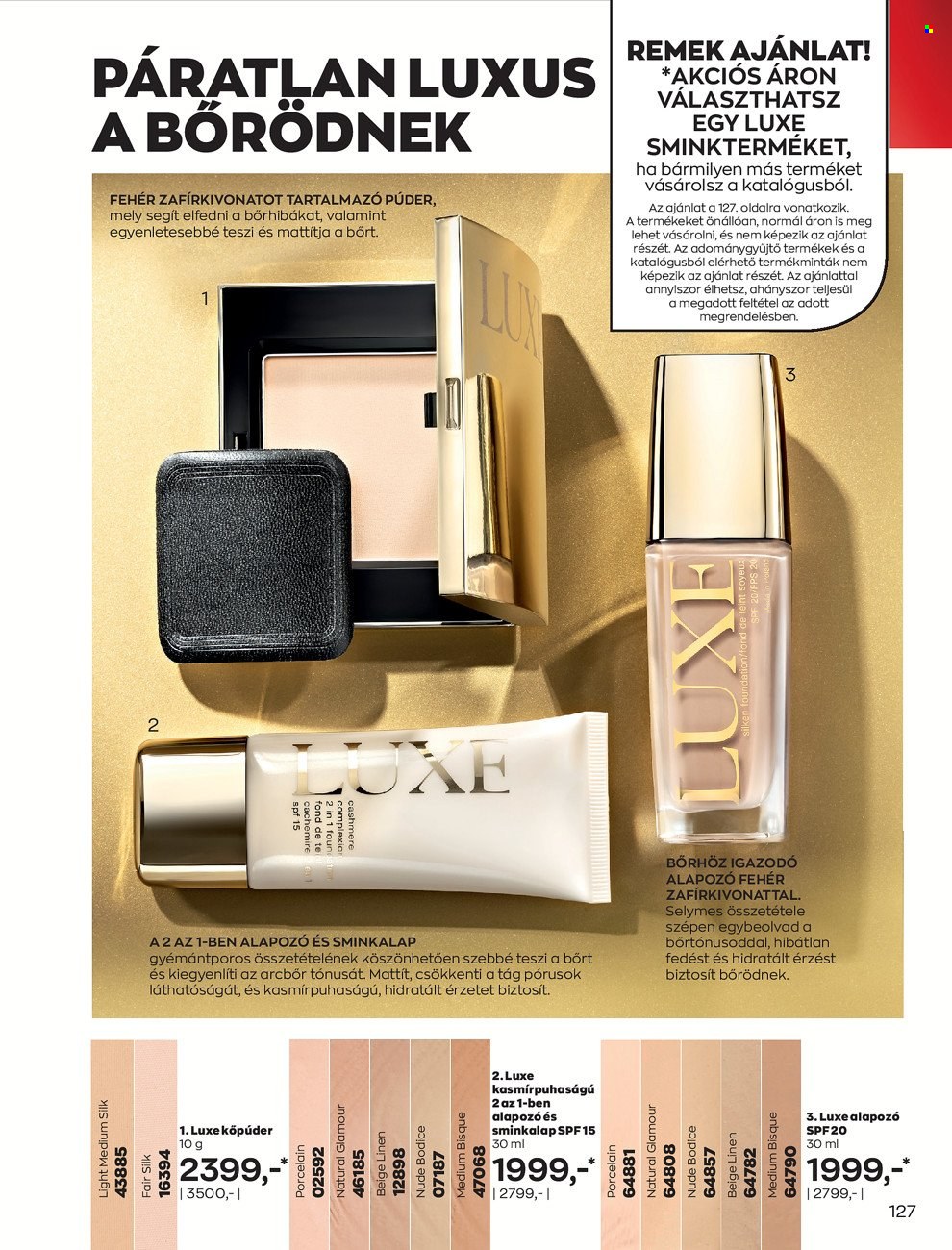Avon akciós újságok - 2022.03.01 - 2022.03.31. Oldal 129